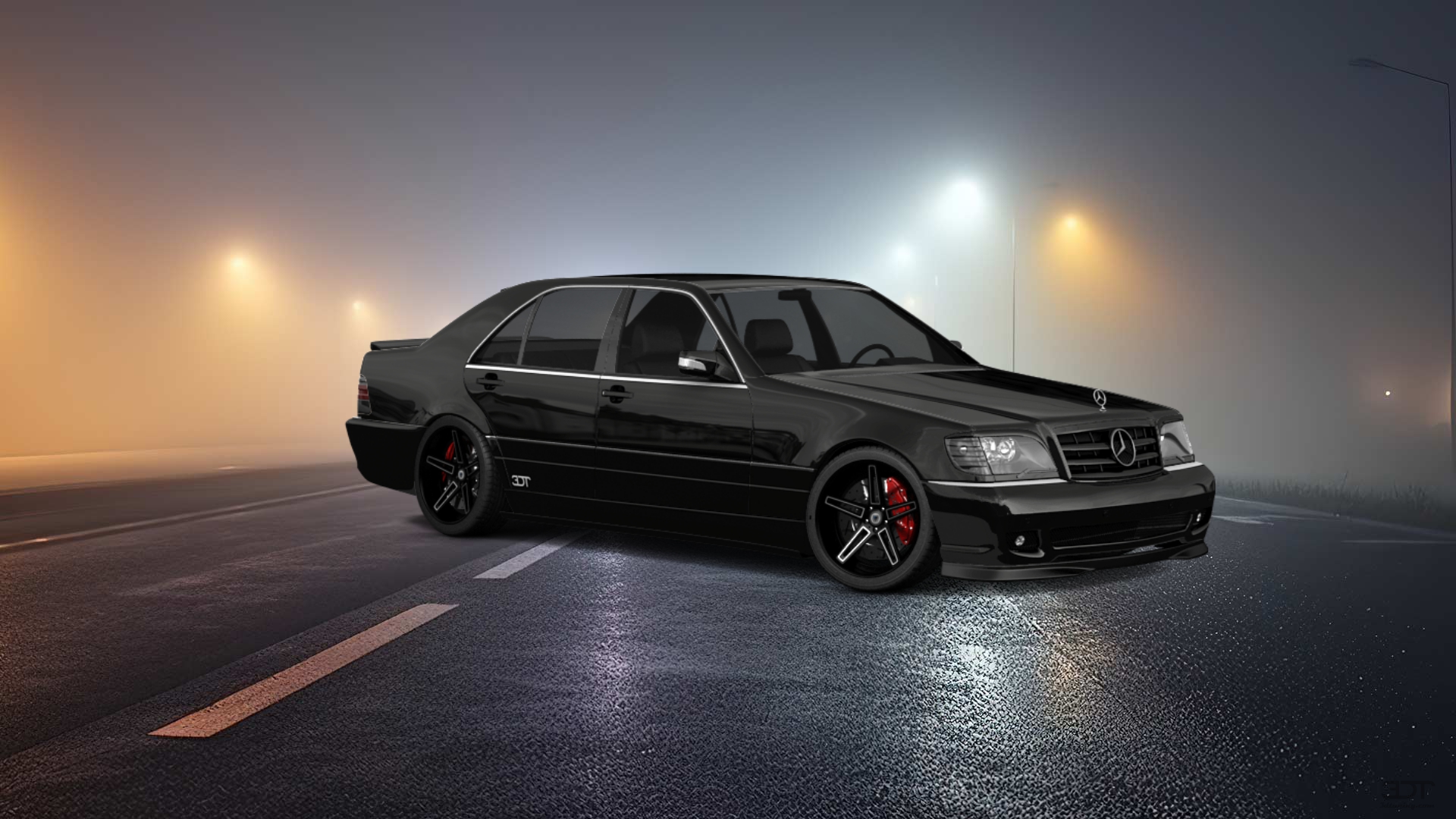 Mercedes S Class Sedan 1992