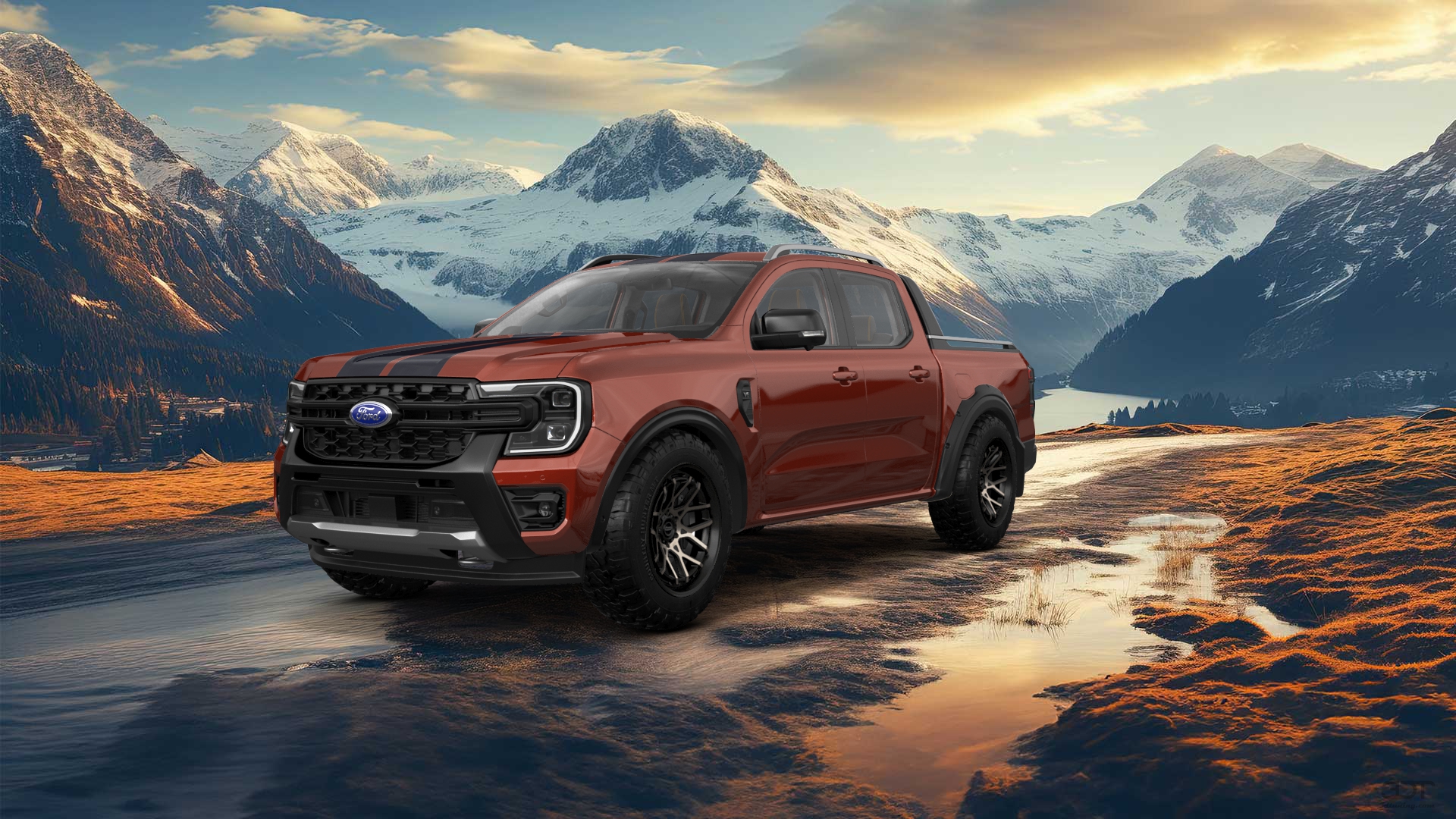 Ford Ranger 4 Door pickup truck 2022