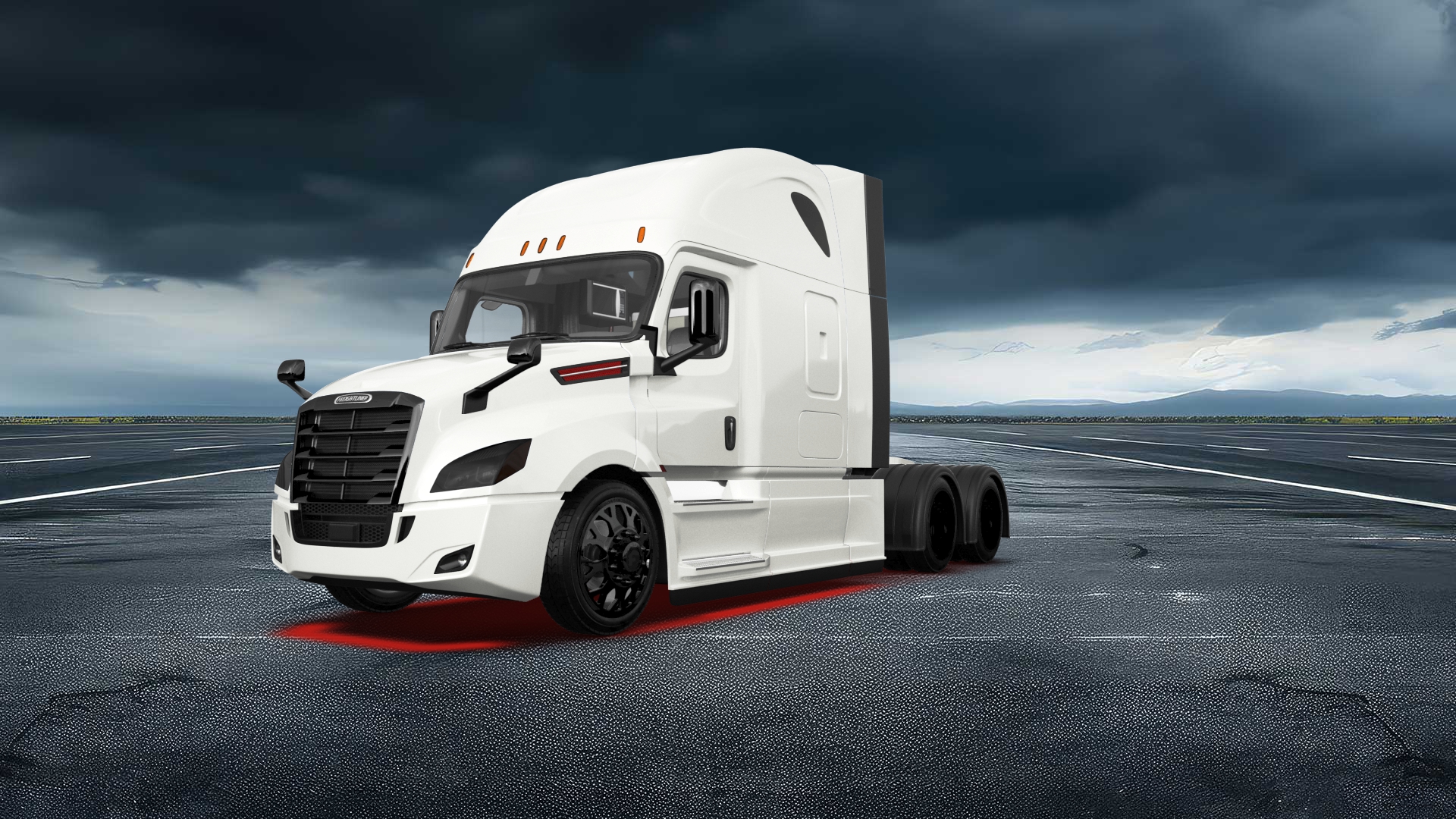 Freightliner Cascadia Sleeper Cab Truck 2018