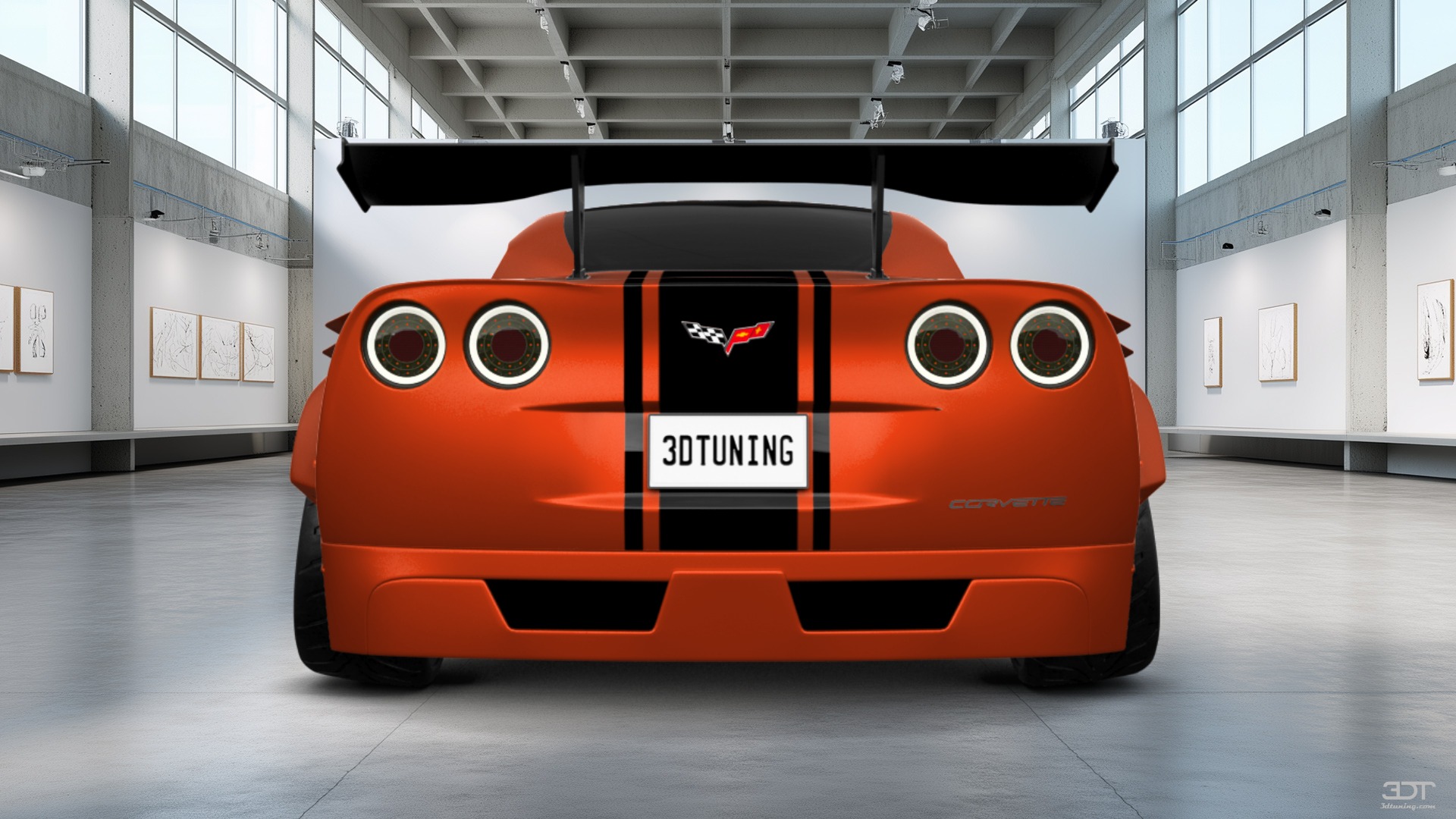Chevrolet Corvette 2 Door Coupe 2004 tuning