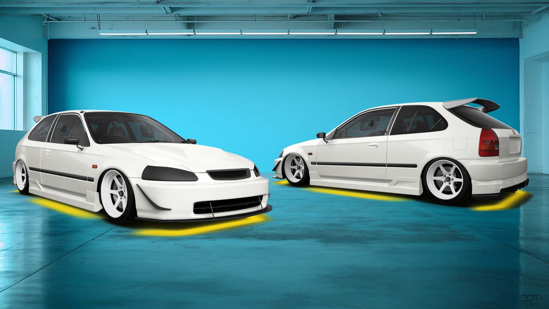 Honda Civic 3 Door Hatchback 1997 tuning