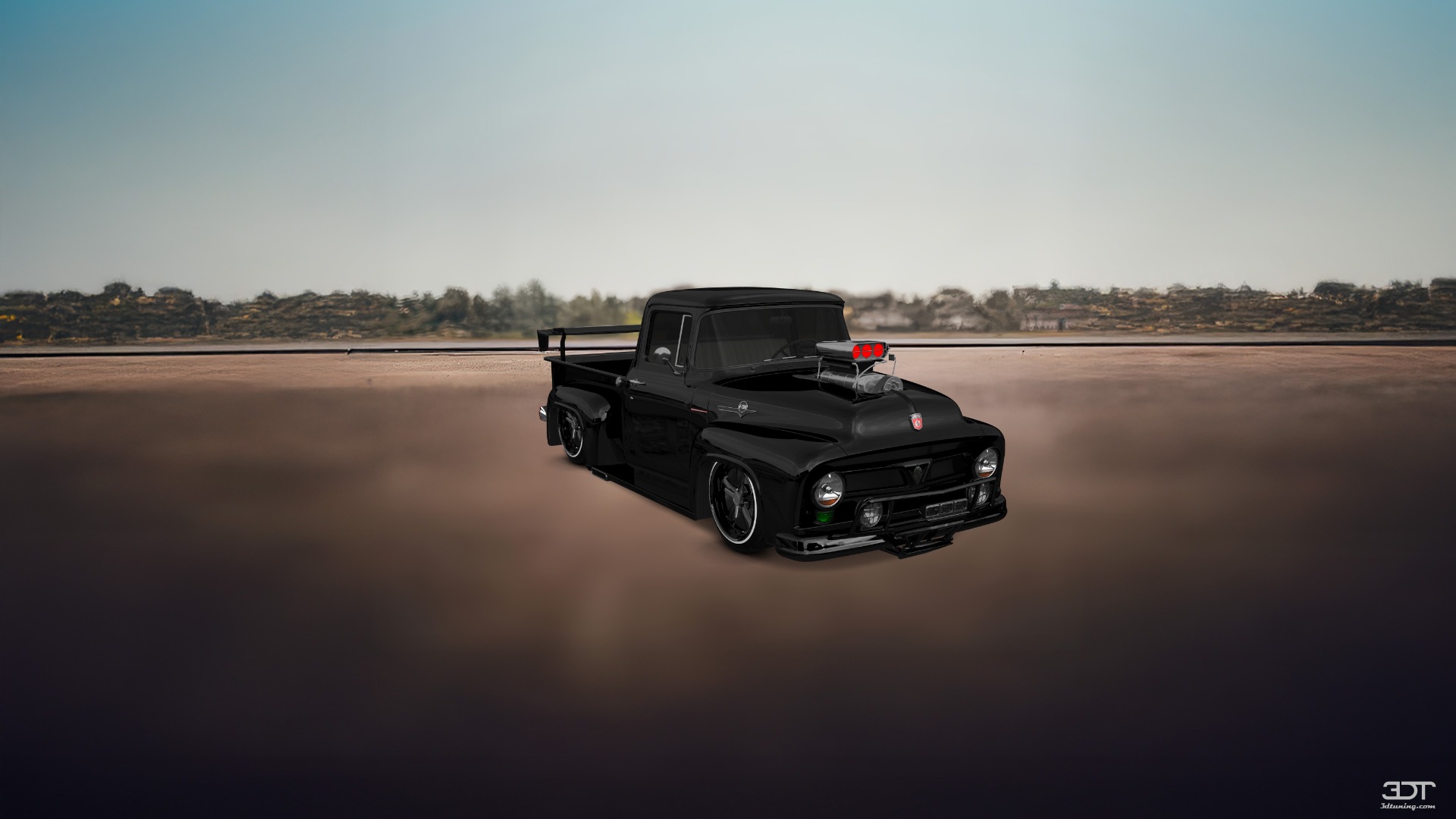 Ford F-100 2 Door truck 1956 tuning