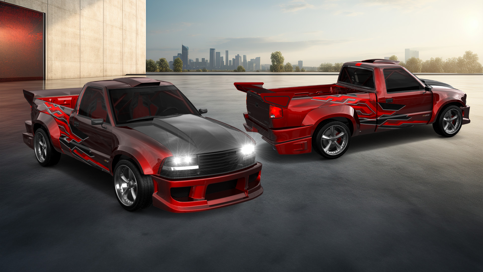 Chevrolet S-10 Stepside 2 Door pickup truck 1999 tuning