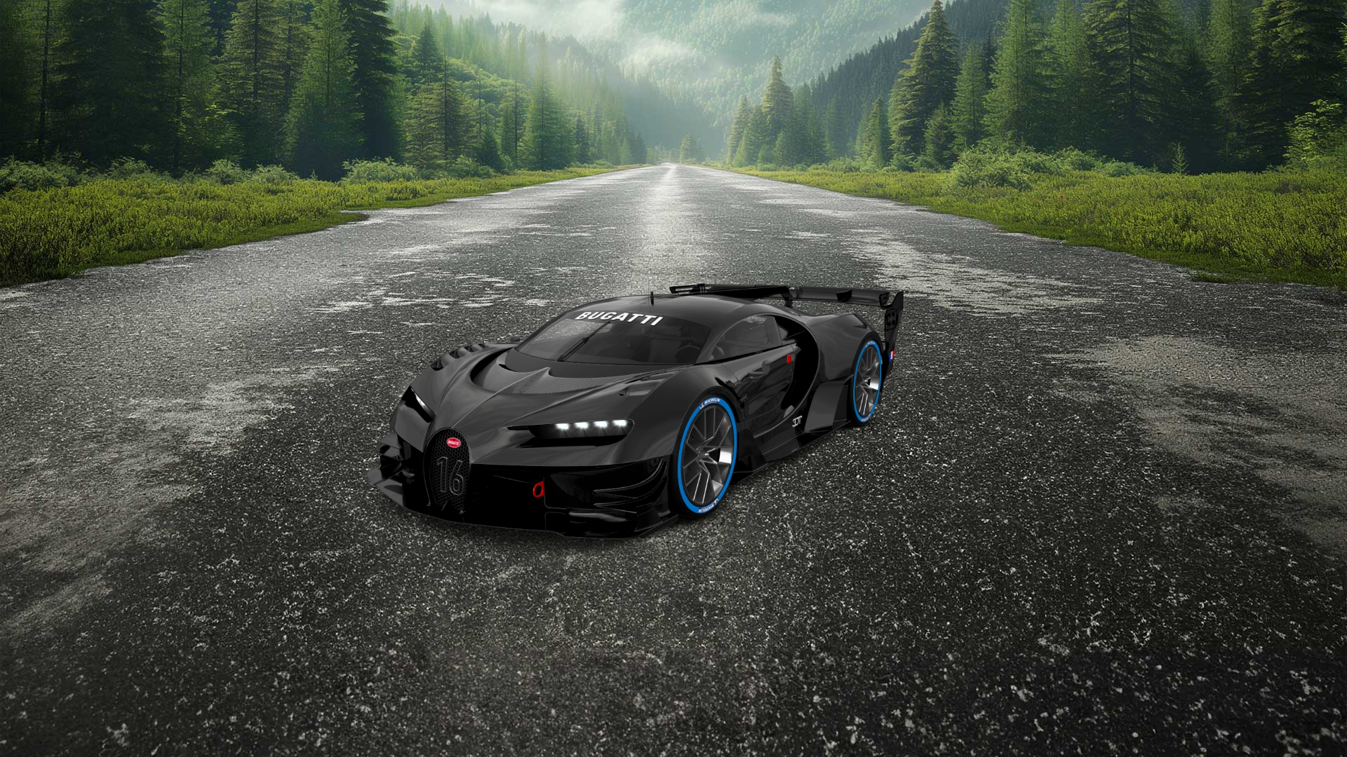 Bugatti Vision GT Supercar 2015