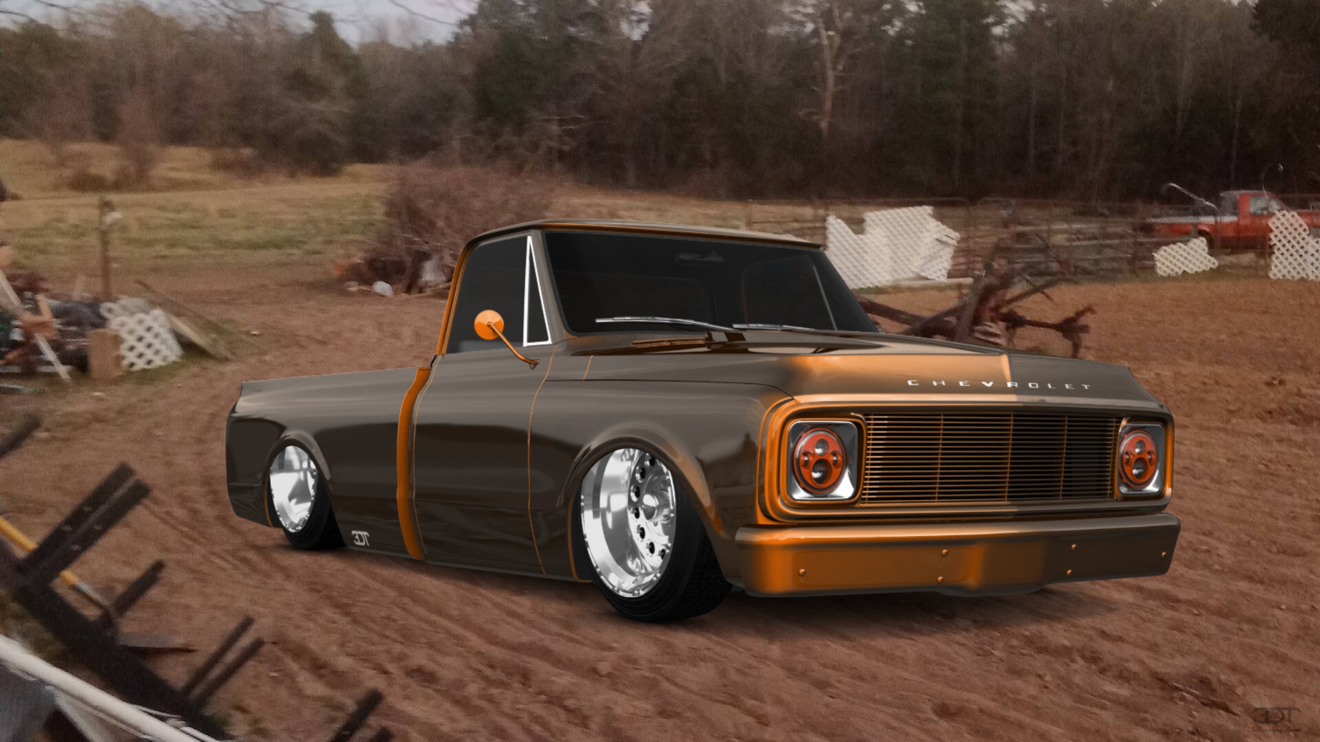 Chevrolet C-10 Cheyenne 2 Door pickup truck 1972