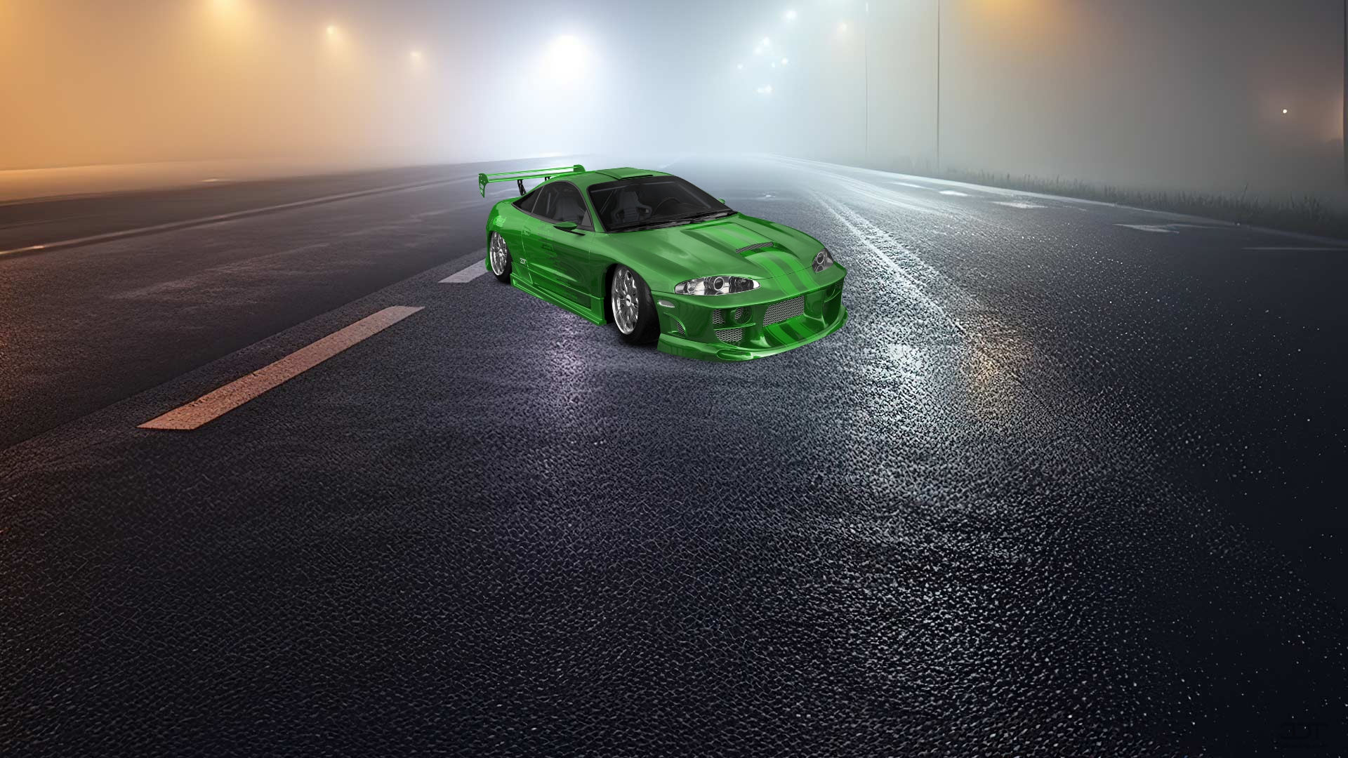 Mitsubishi Eclipse GSX Coupe 1995 tuning