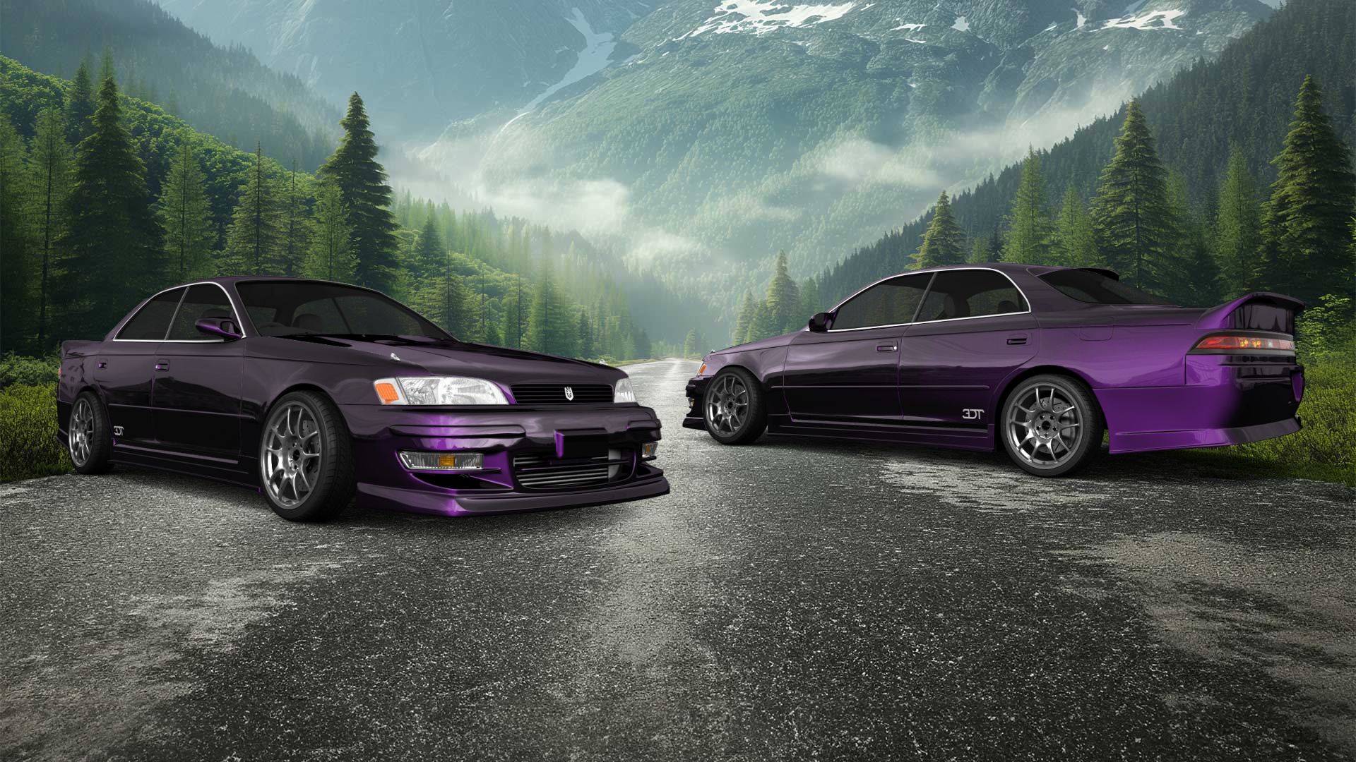 Toyota Mark II X90 Sedan 1996 tuning