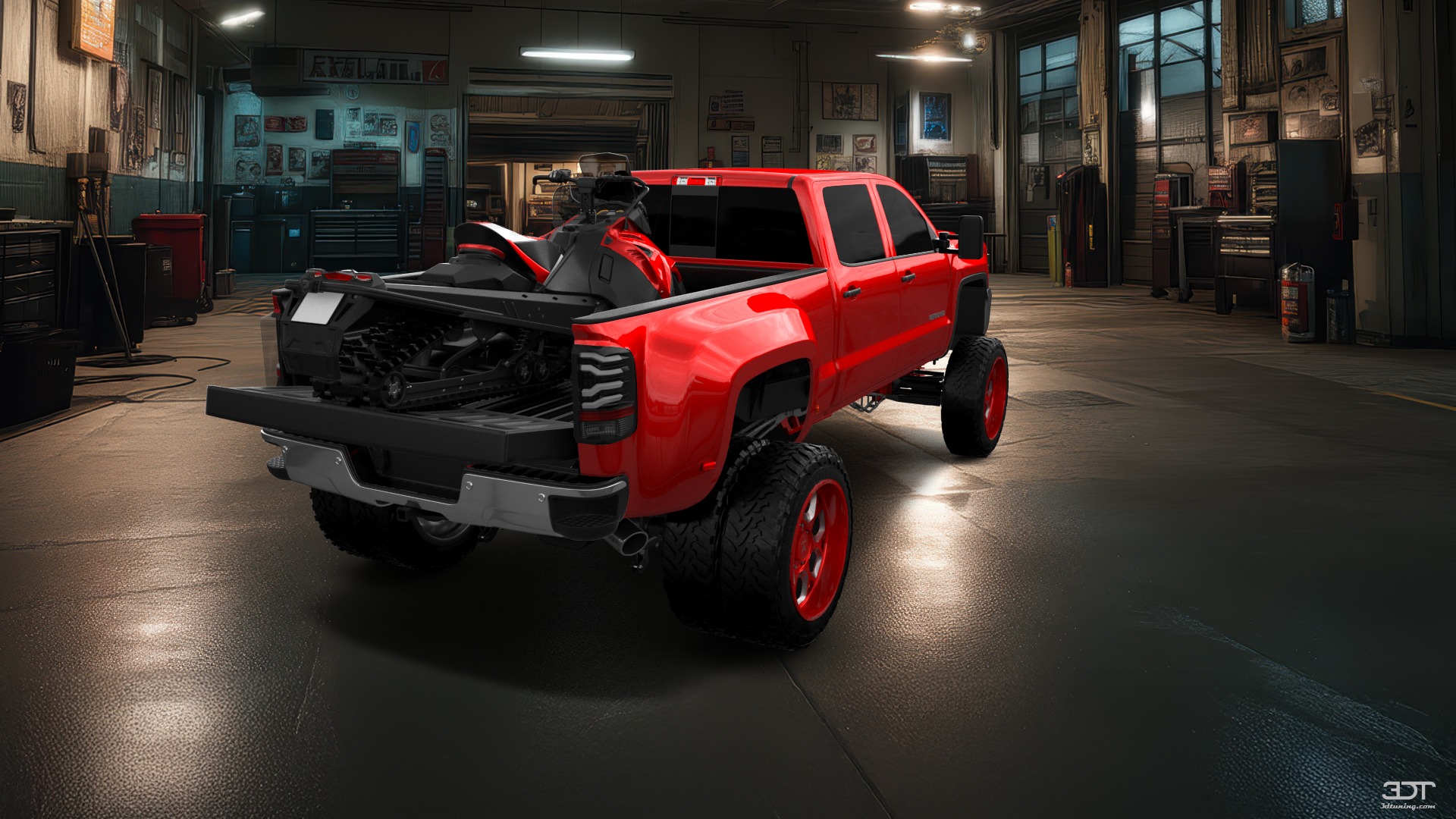 GMC Sierra 3500 HD Crew Cab 4 Door pickup truck 2015 tuning