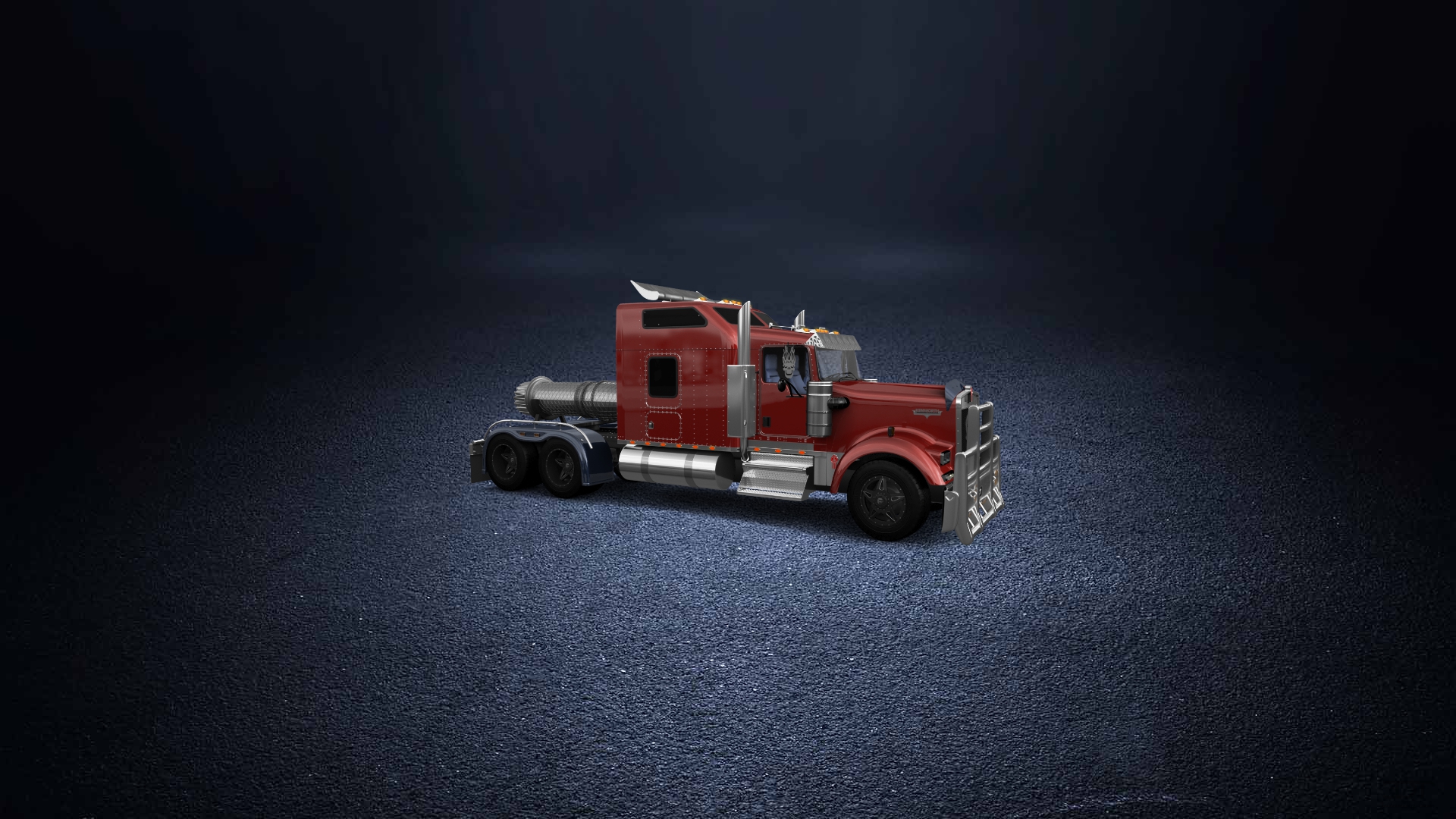 Kenworth W900 Sleeper Cab Truck 2015