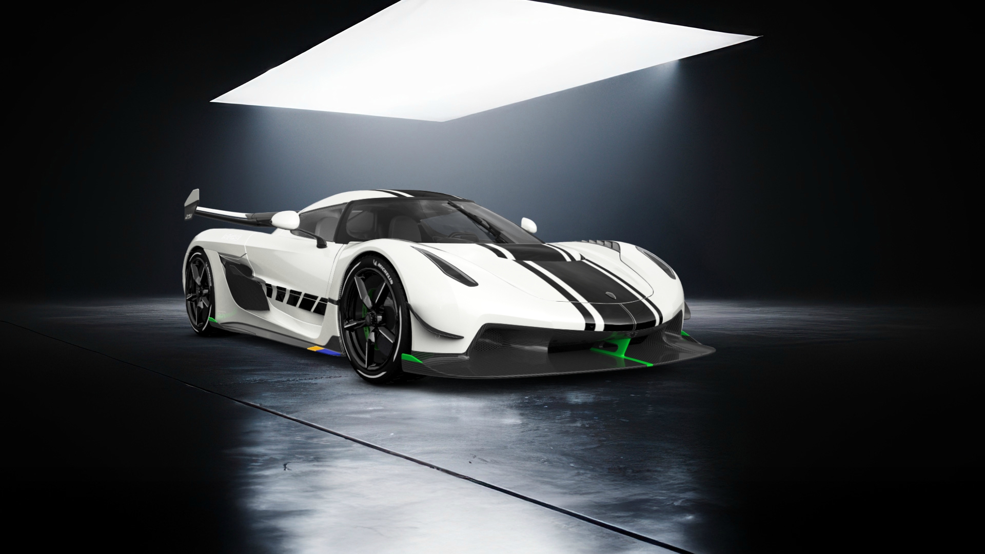 Koenigsegg Jesko 2 door targa top 2020 tuning