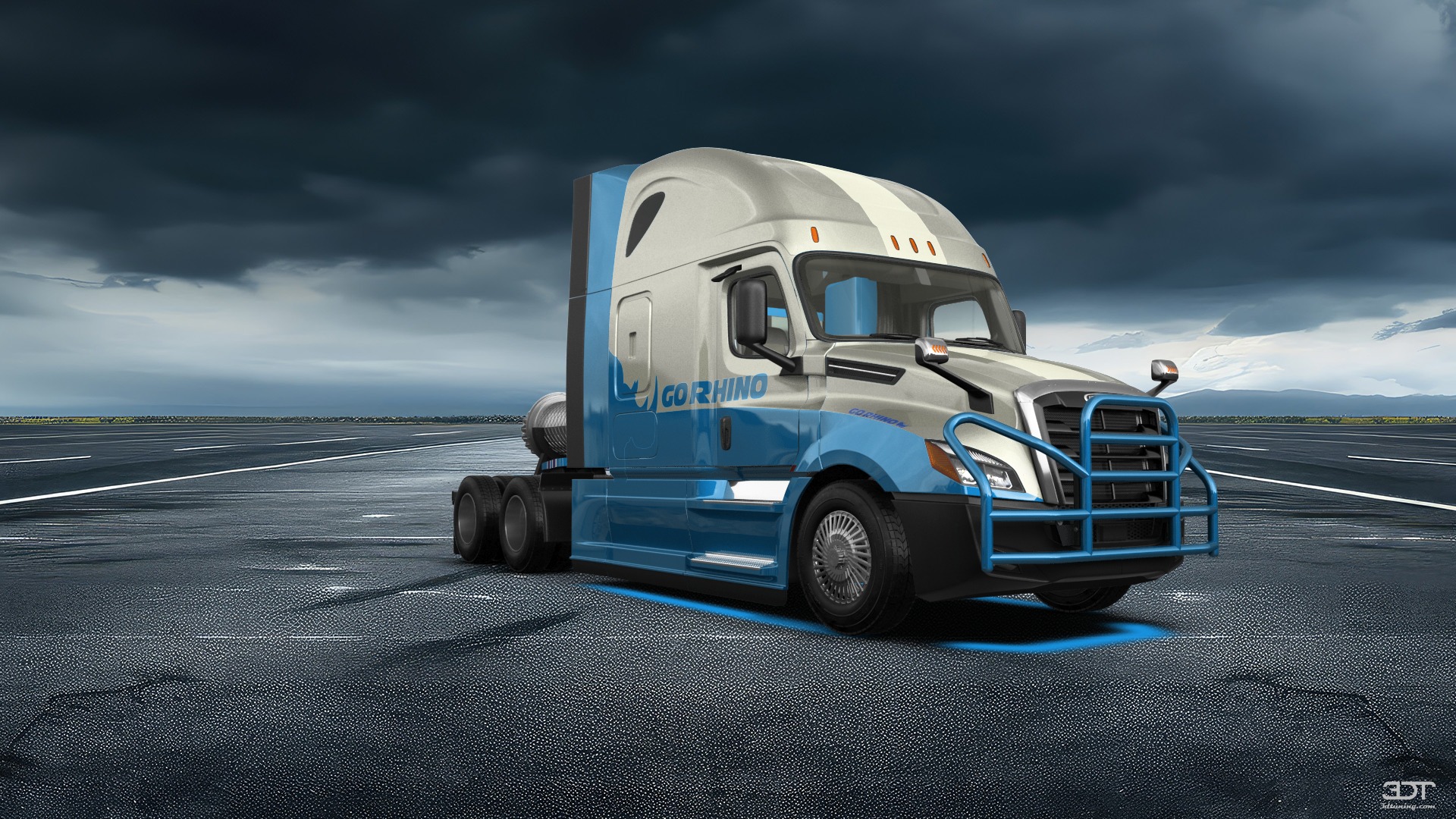 Freightliner Cascadia Sleeper Cab Truck 2018 tuning