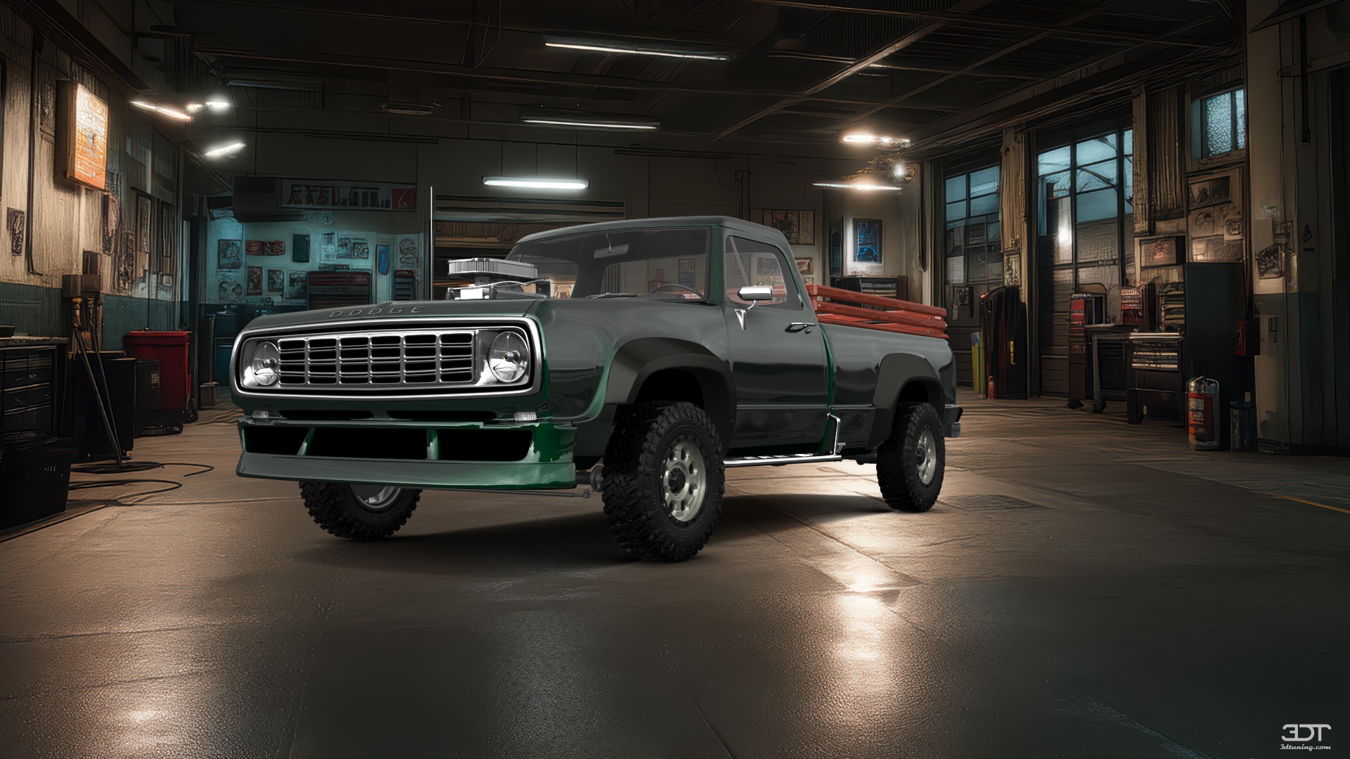 Dodge Power Wagon W200 2 Door pickup truck 1972 Images