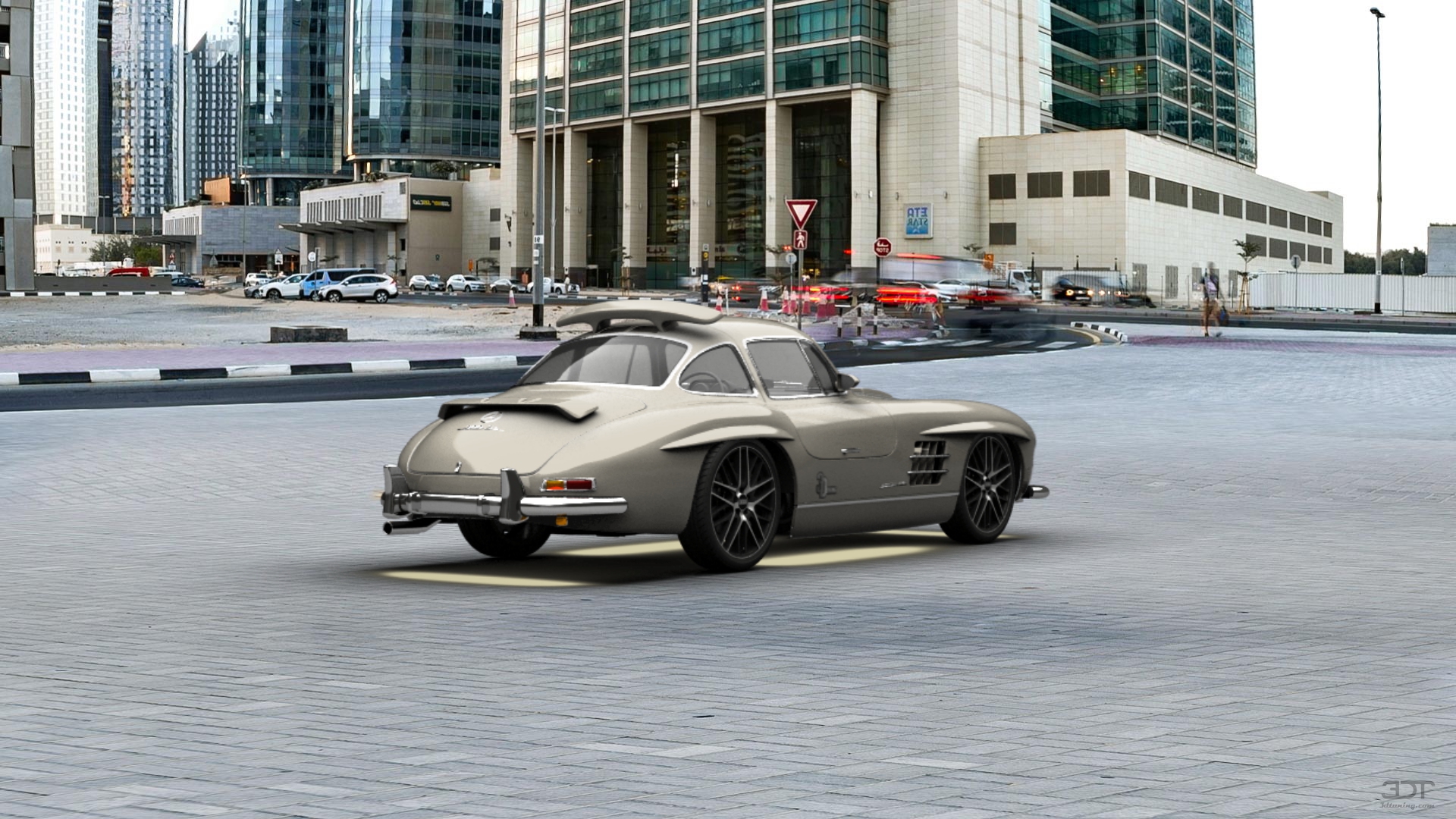 Mercedes 300SL Convertible 1954 tuning