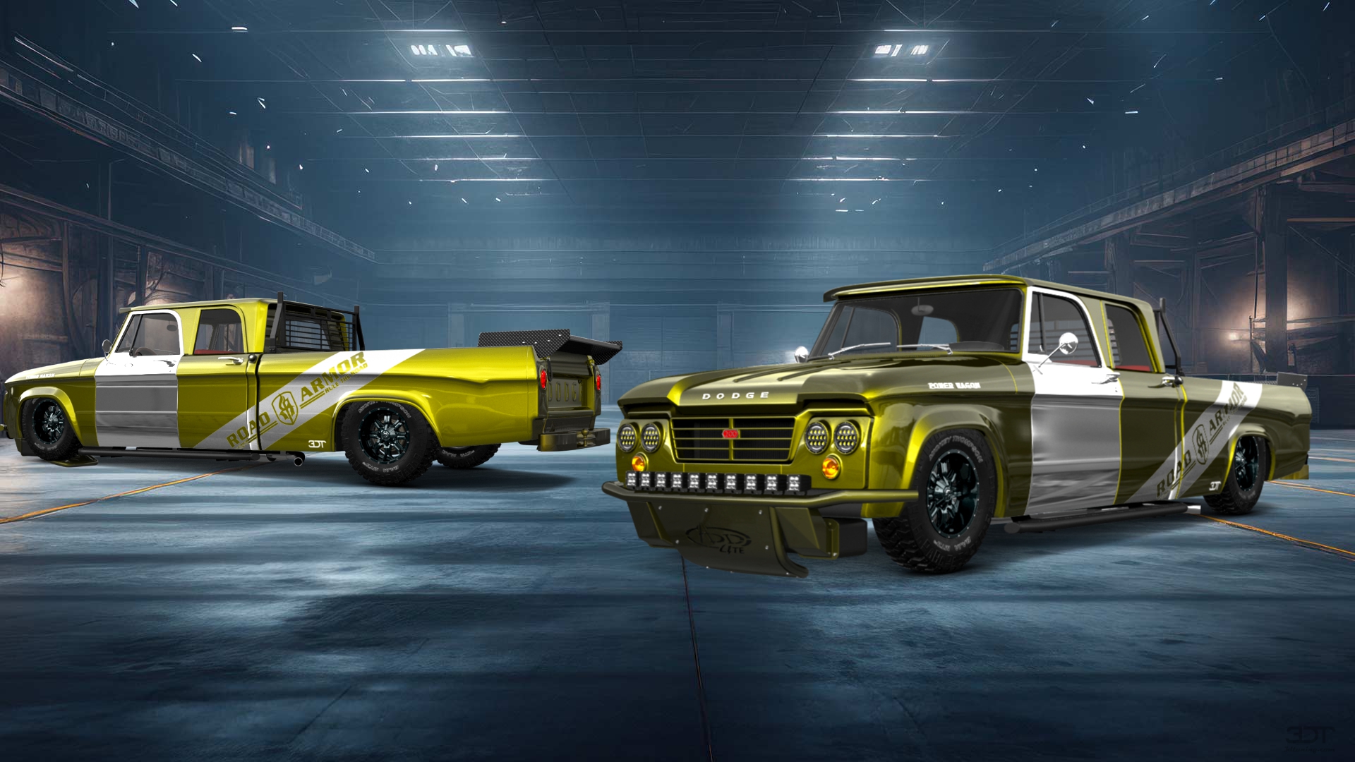 Dodge Power Wagon 4 Door pickup truck 1964