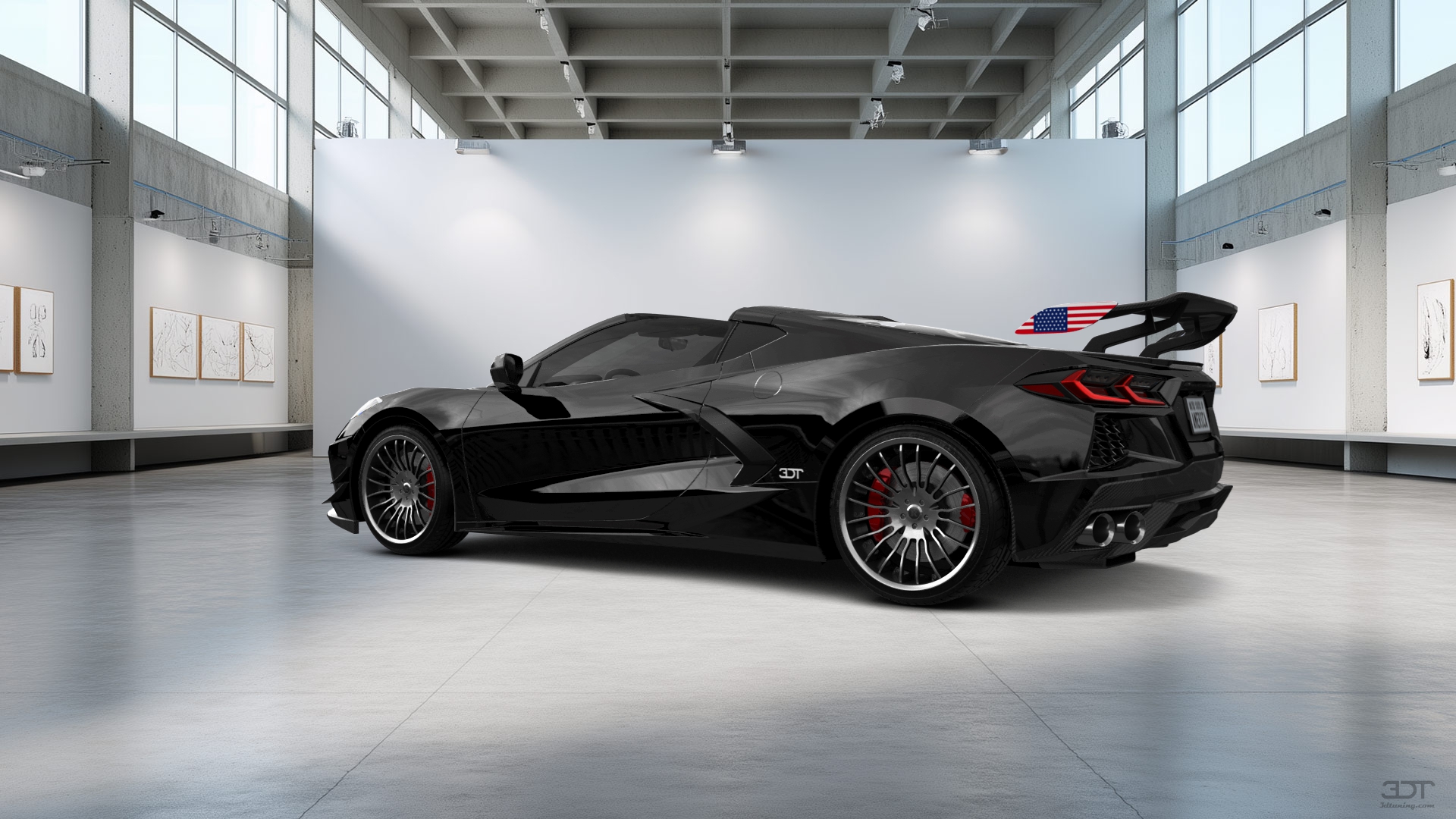 Chevrolet Corvette 2 door targa top 2020 tuning