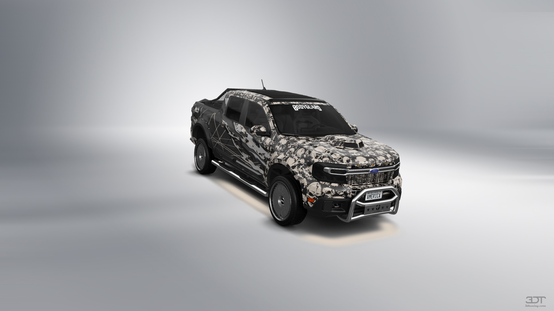 Ford Maverick 4 Door pickup truck 2022 tuning