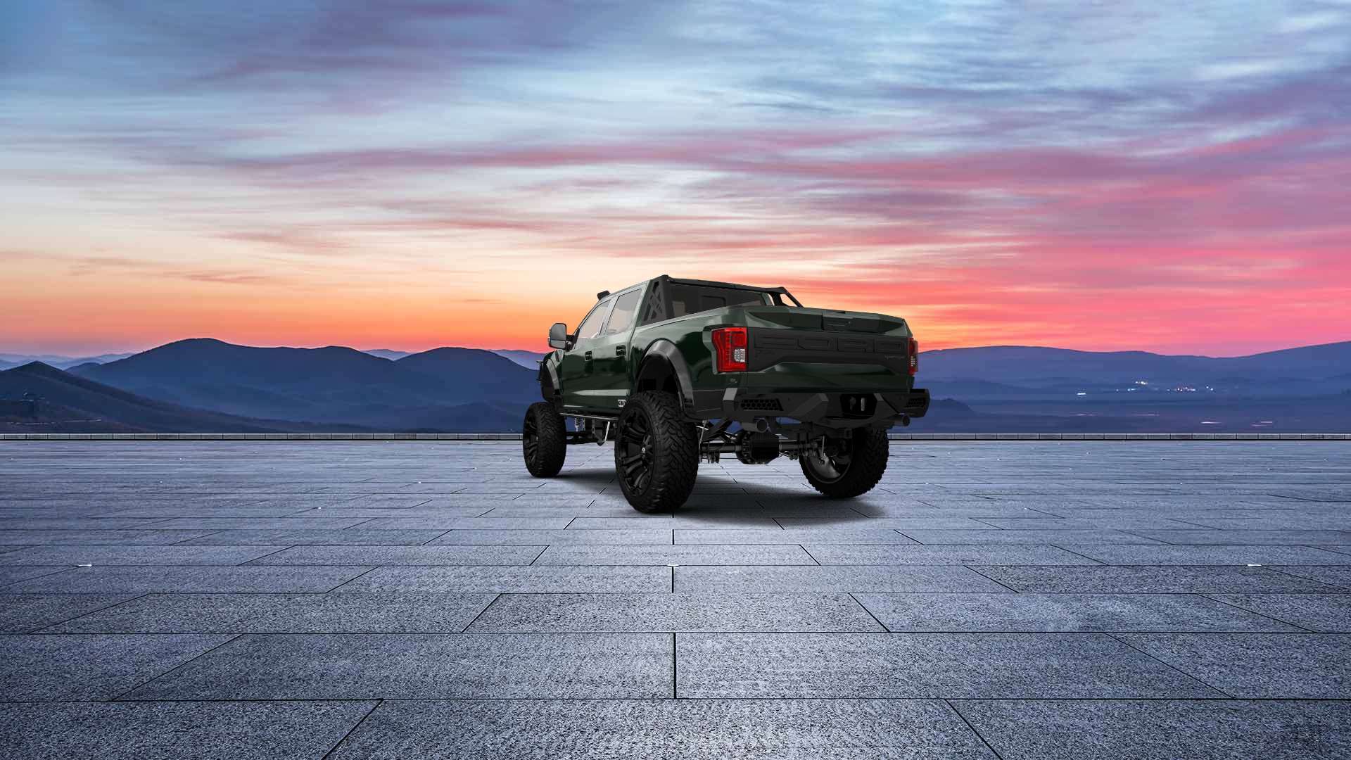 Ford F-150 Raptor 4 Door pickup truck 2017