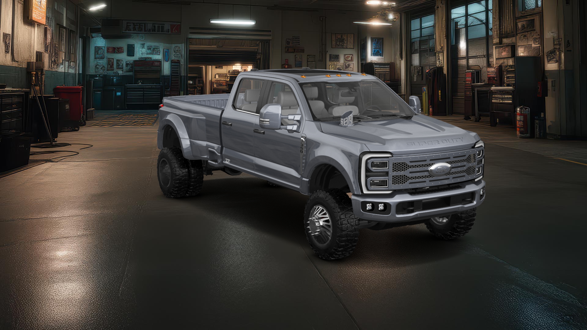 Ford F-350 DRW Crew Cab 4 Door pickup truck 2023 tuning