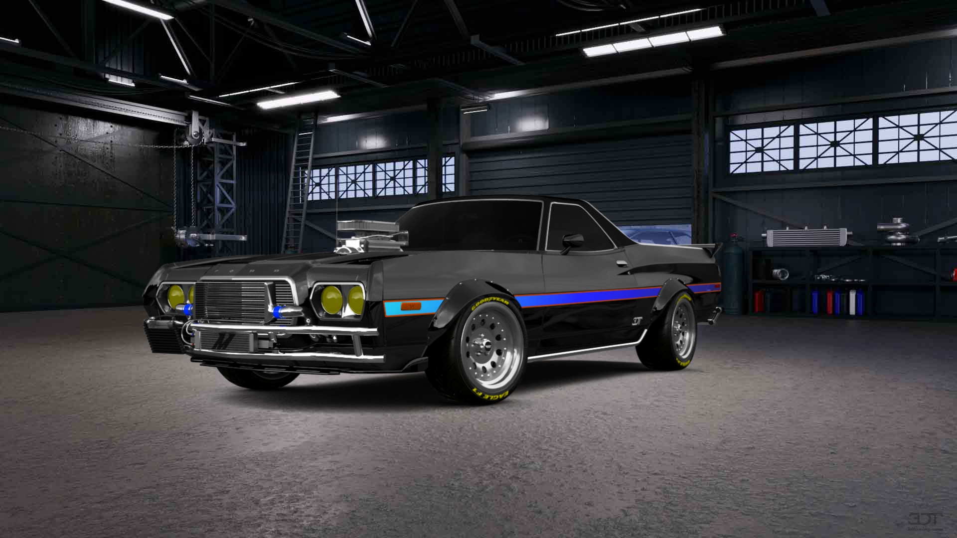 Ford Ranchero 2 Door Coupe 1972 tuning