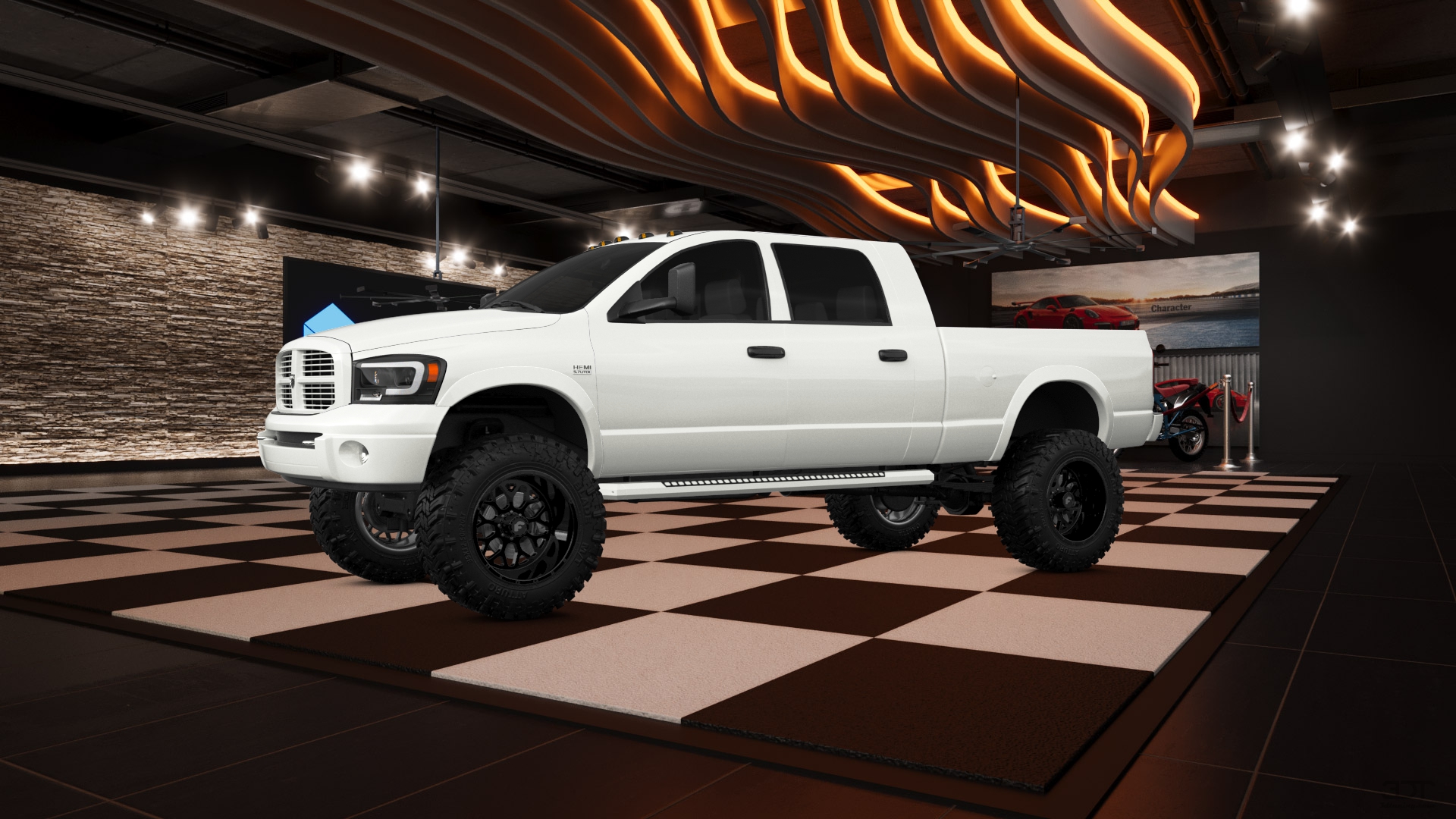 Dodge Ram 2500 4 Door pickup truck 2007