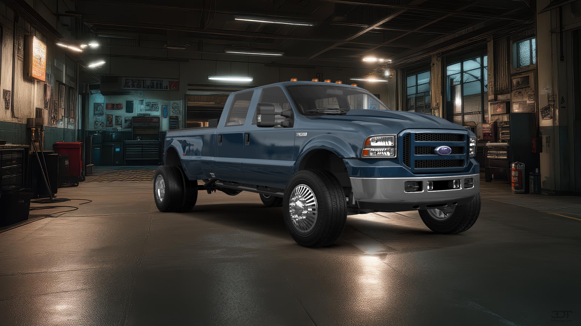 Ford F-350 DRW 4 Door pickup truck 1999 tuning