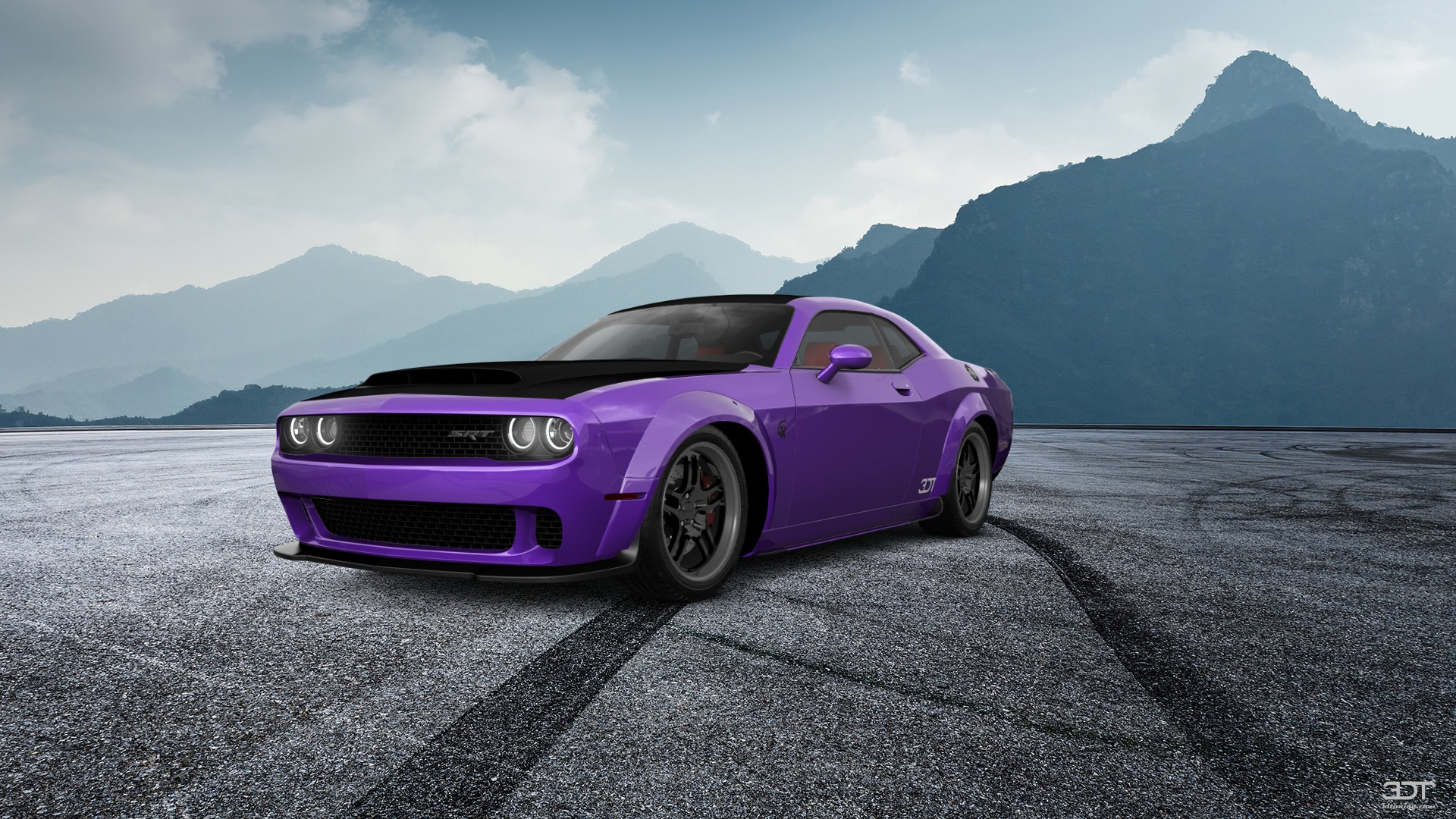 8n1x's Dodge Challenger 2015 with Tops, Trunk Lid, Headlights