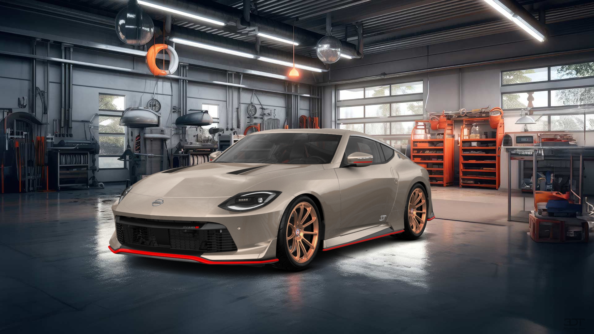 Nissan Z 2 door fastback coupe 2022 tuning