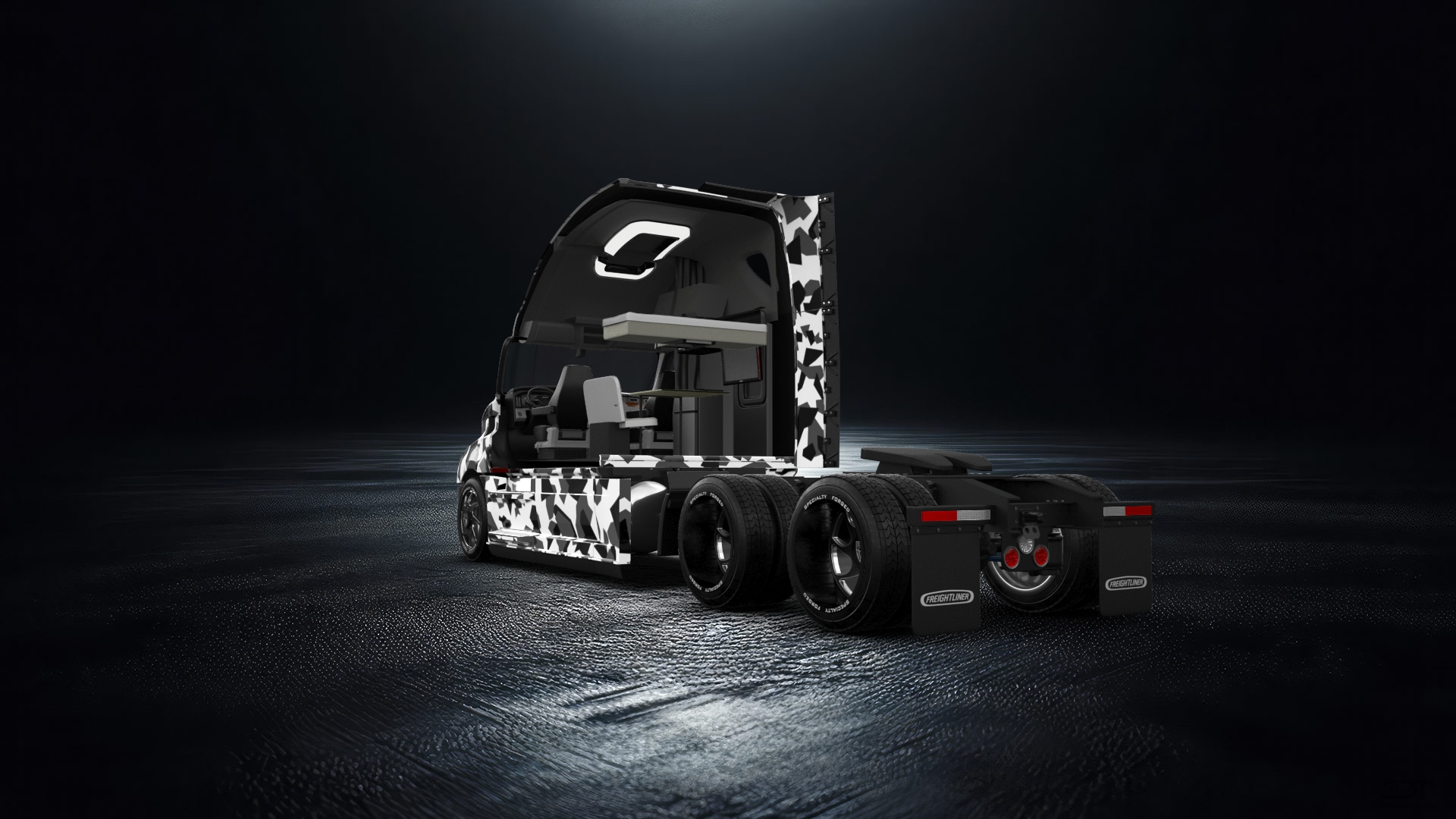 Freightliner Cascadia Sleeper Cab Truck 2018