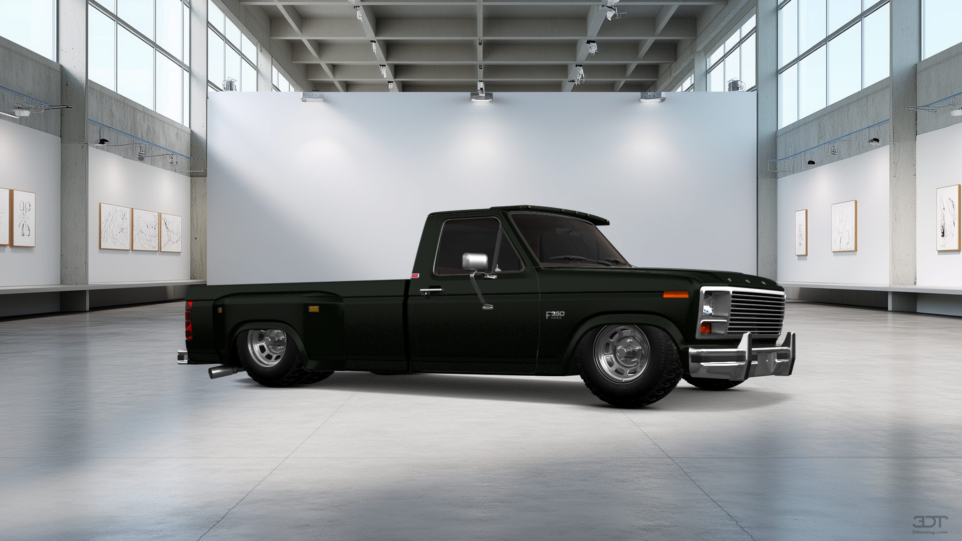 Ford F-350 Dually Regular Cab 2 Door pickup truck 1980 tuning