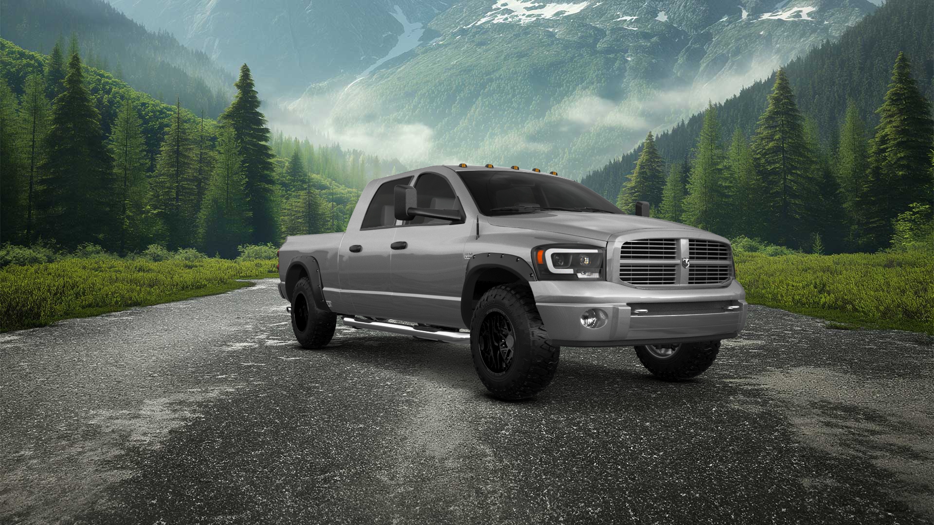 Dodge Ram 2500 4 Door pickup truck 2007 tuning