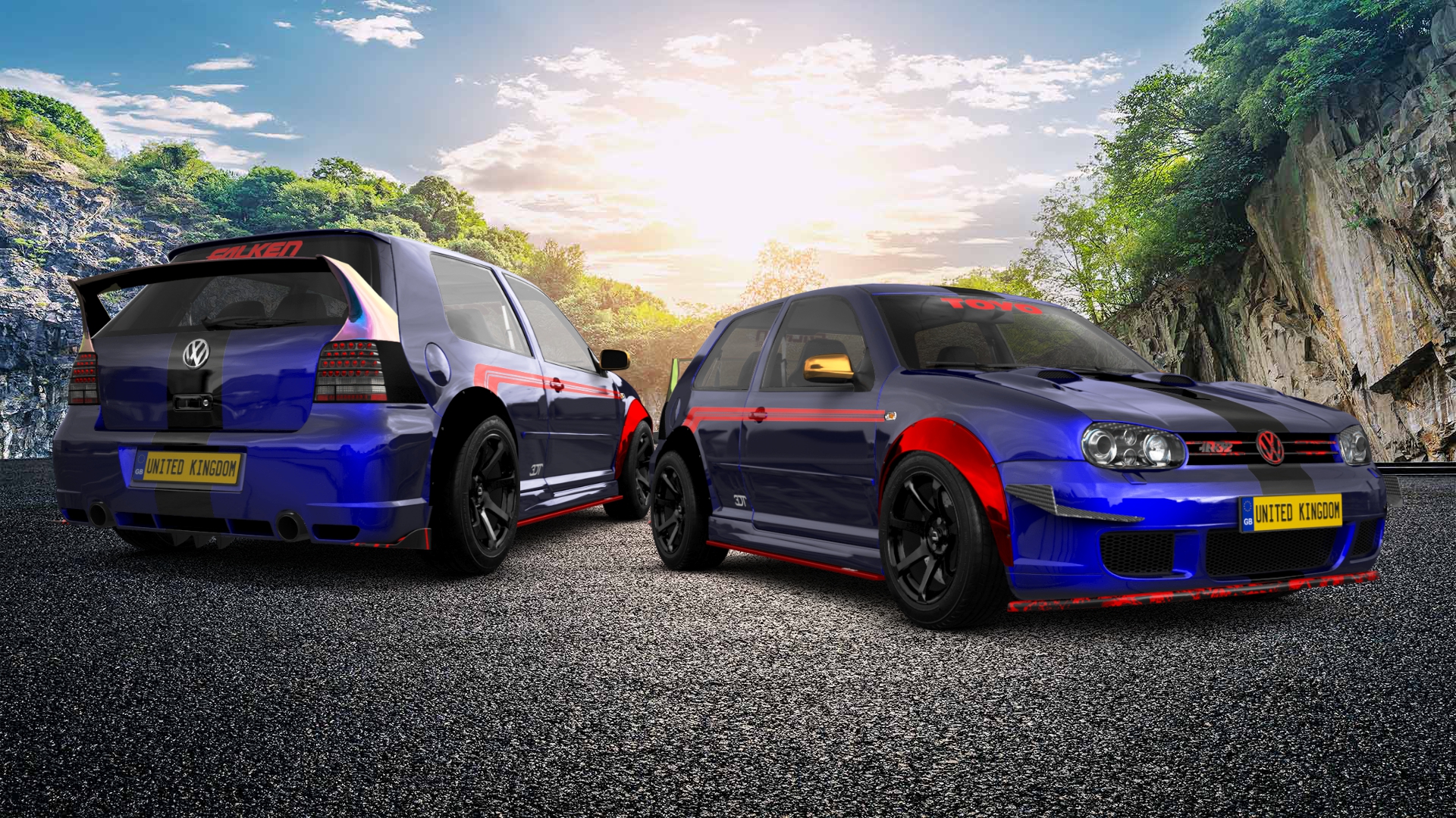 Volkswagen Golf 4 (mk4) 3 Door Hatchback 1997 tuning