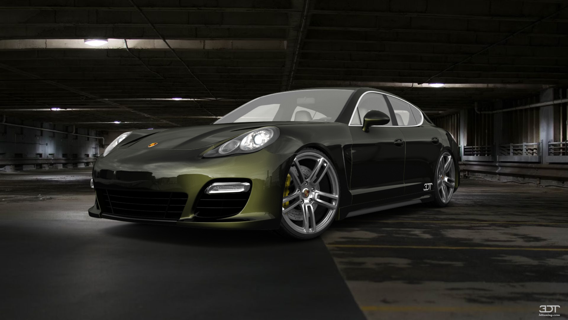 Porsche Panamera 4 door fastback saloon 2011