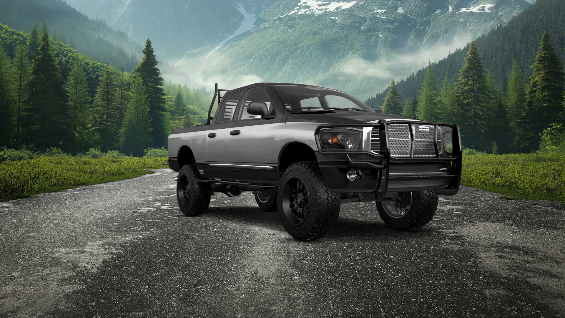 Dodge Ram 1500 Quad-Cab 4 Door pickup truck 2006