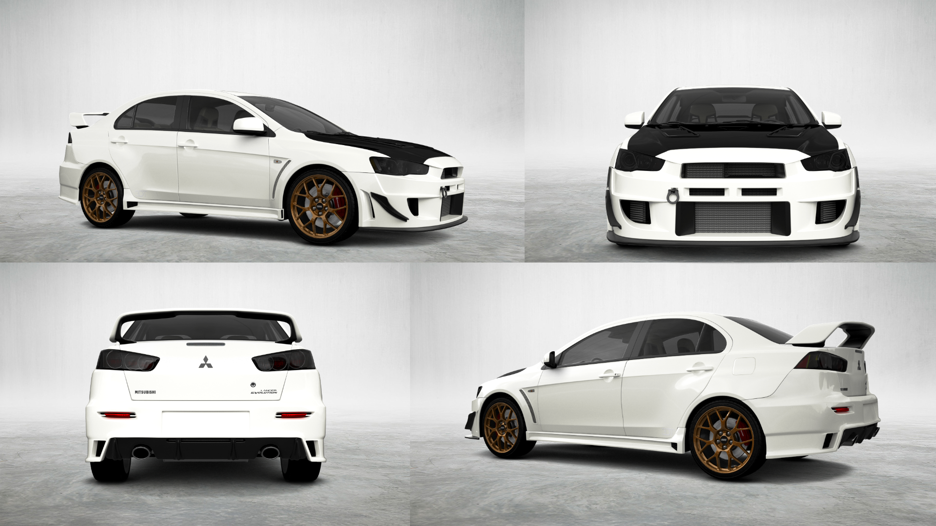 Mitsubishi Lancer Evolution X Sedan 2008 tuning