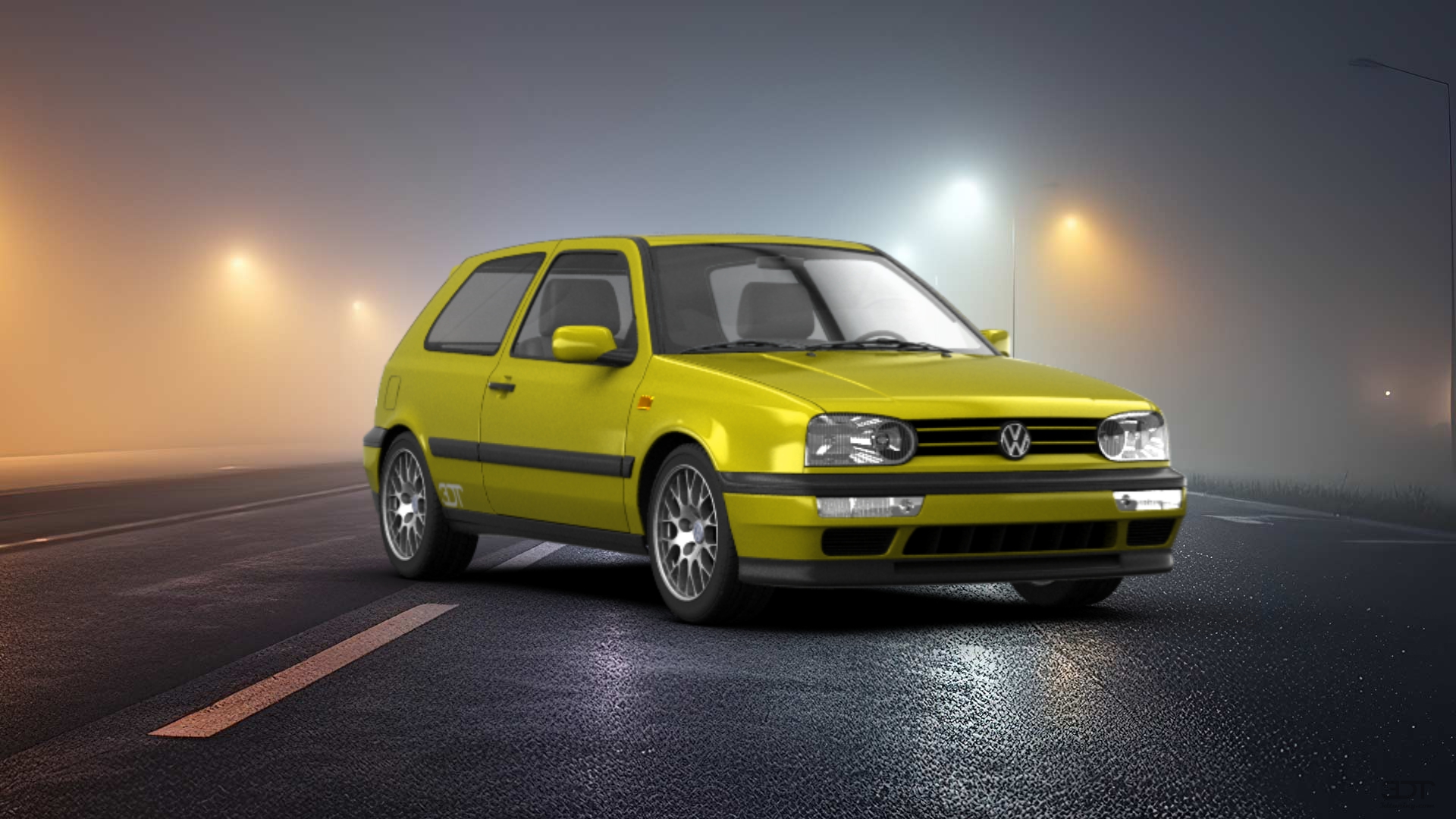 Volkswagen Golf 3 3 Door Hatchback 1991 Images