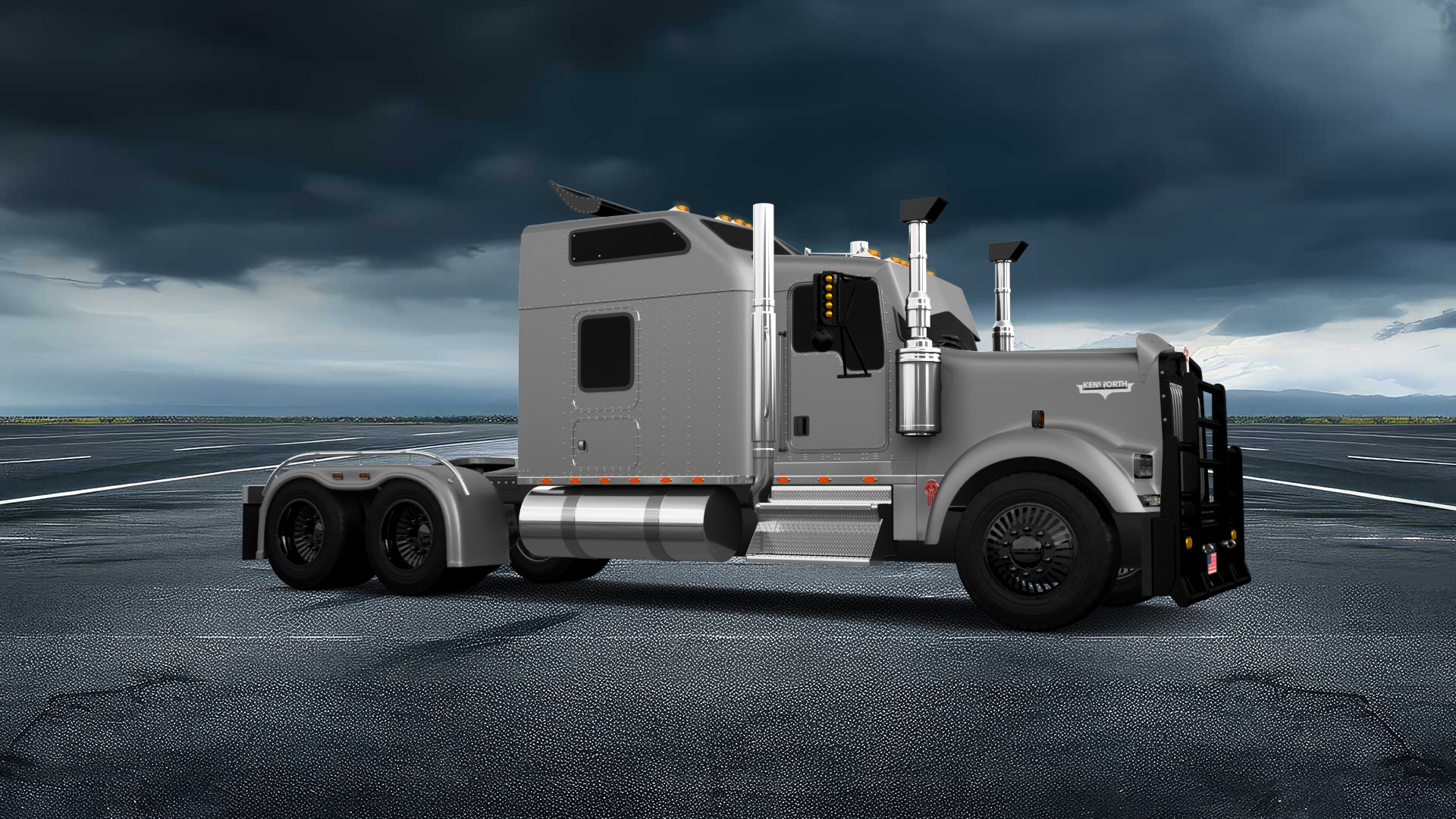 Kenworth W900 Sleeper Cab Truck 2015 Images