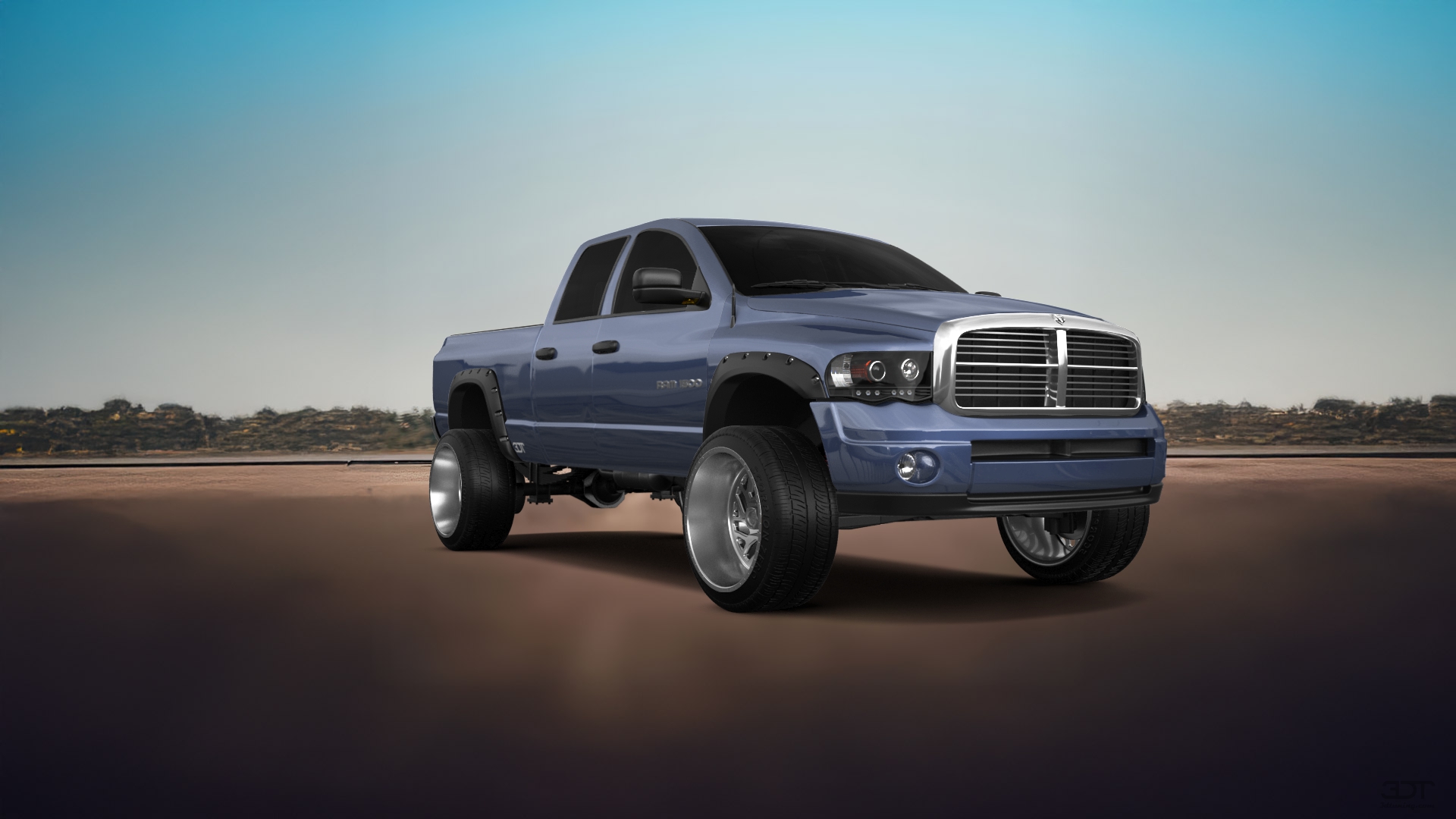 Dodge Ram 1500 6.4 ft box 4 Door pickup truck 2002 tuning