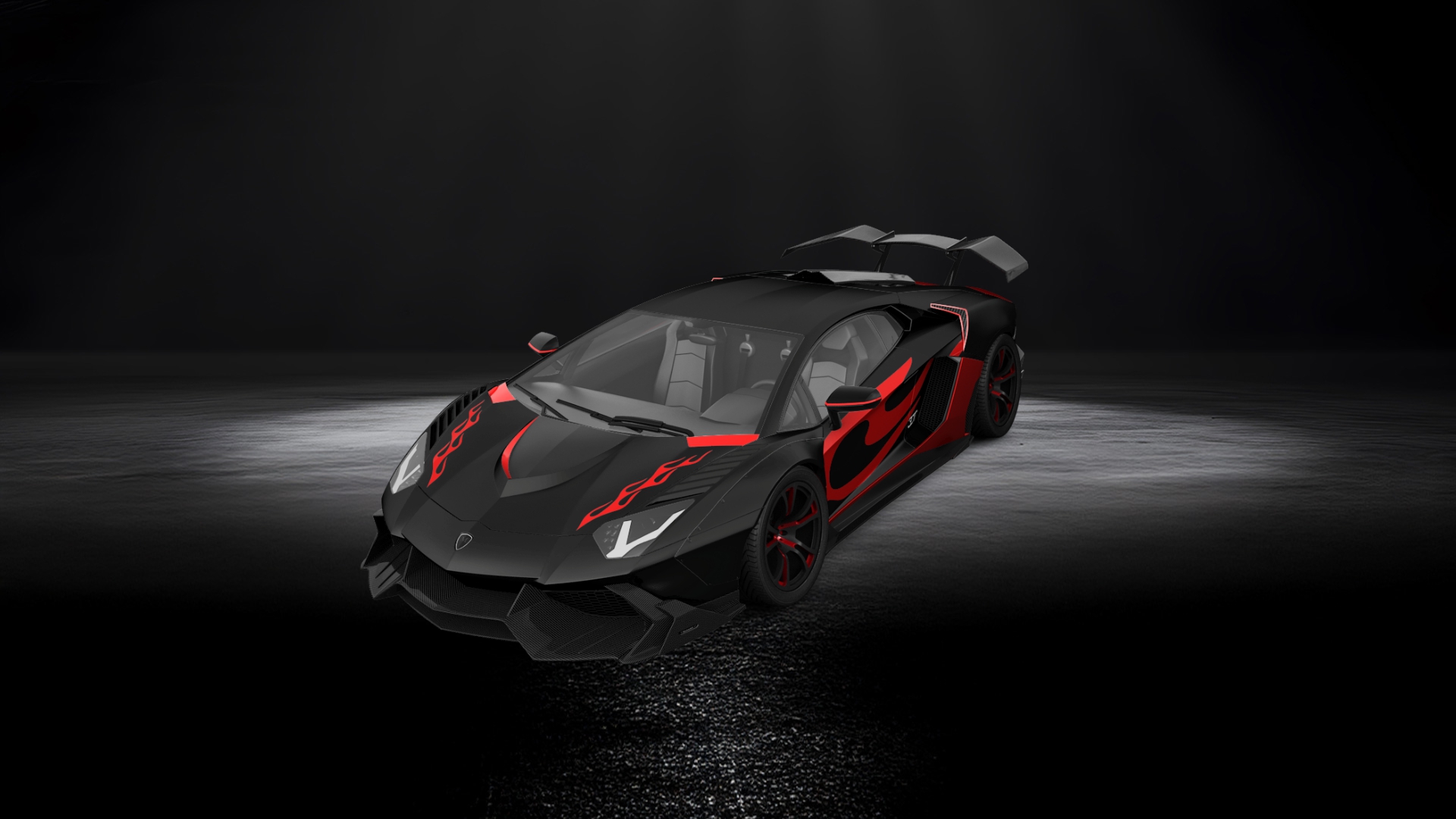 Lamborghini Aventador 2 Door Coupe 2012 tuning