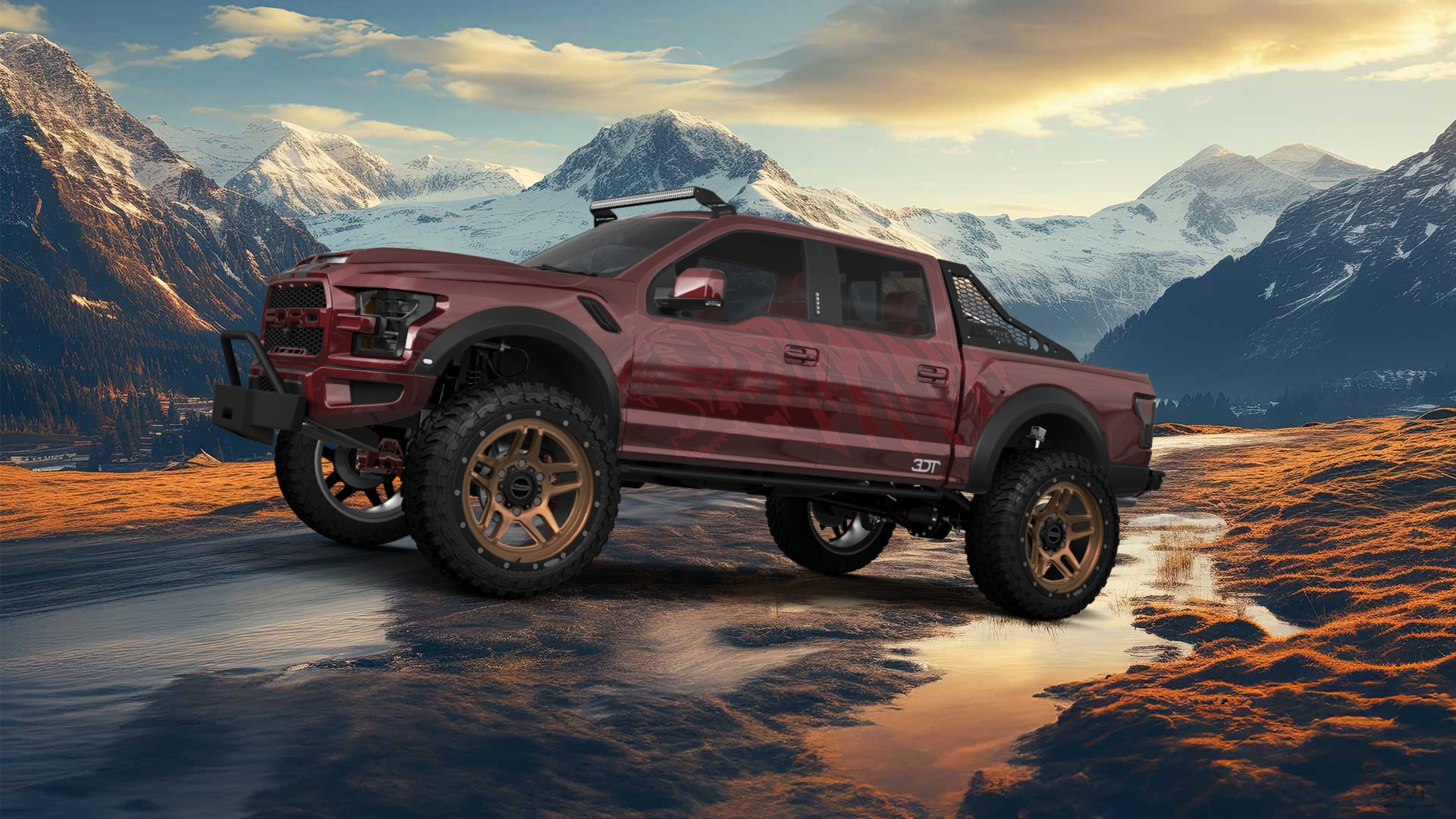 Ford F-150 Raptor 4 Door pickup truck 2017