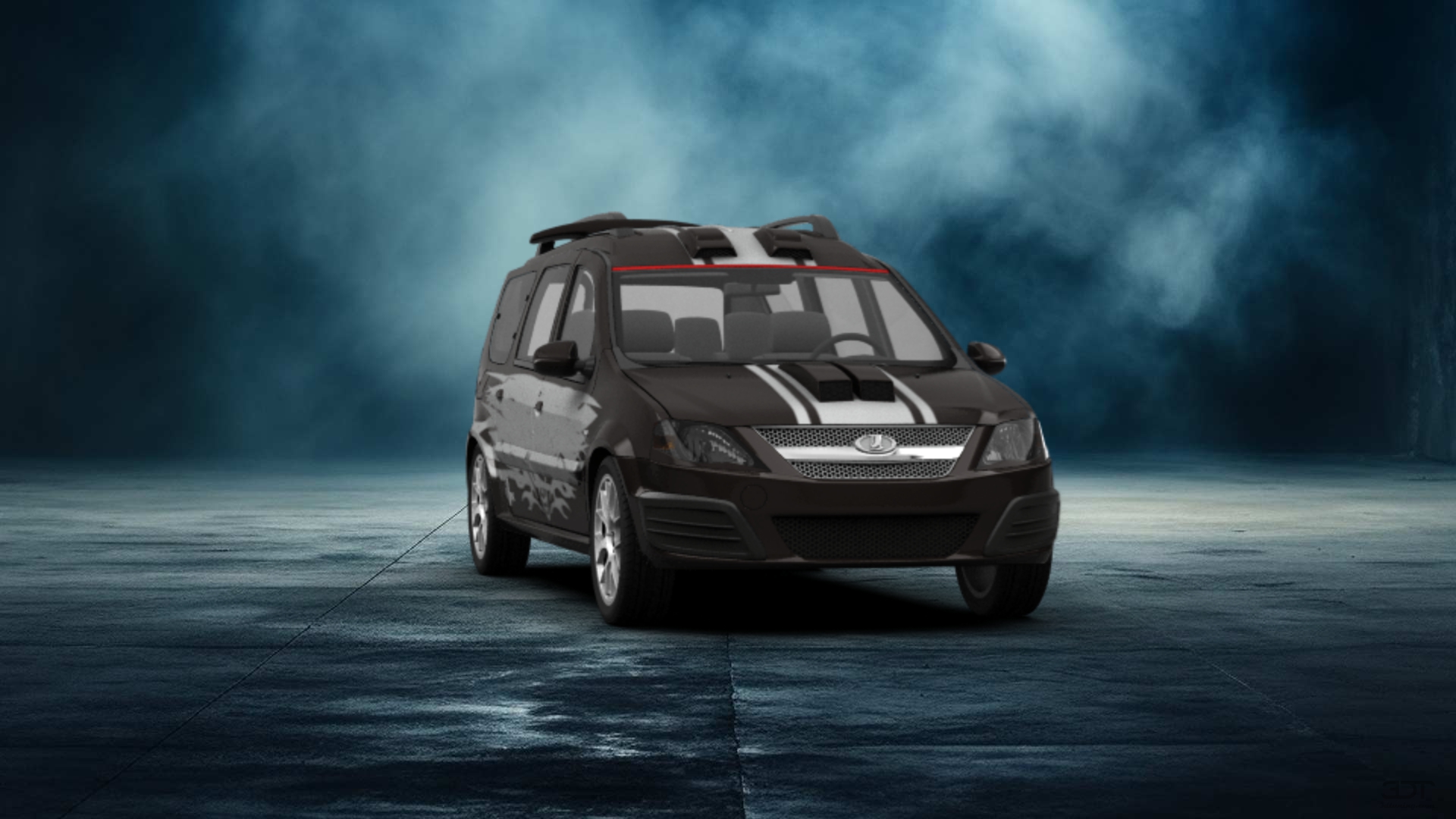 Lada Largus Passenger Van 2012 tuning
