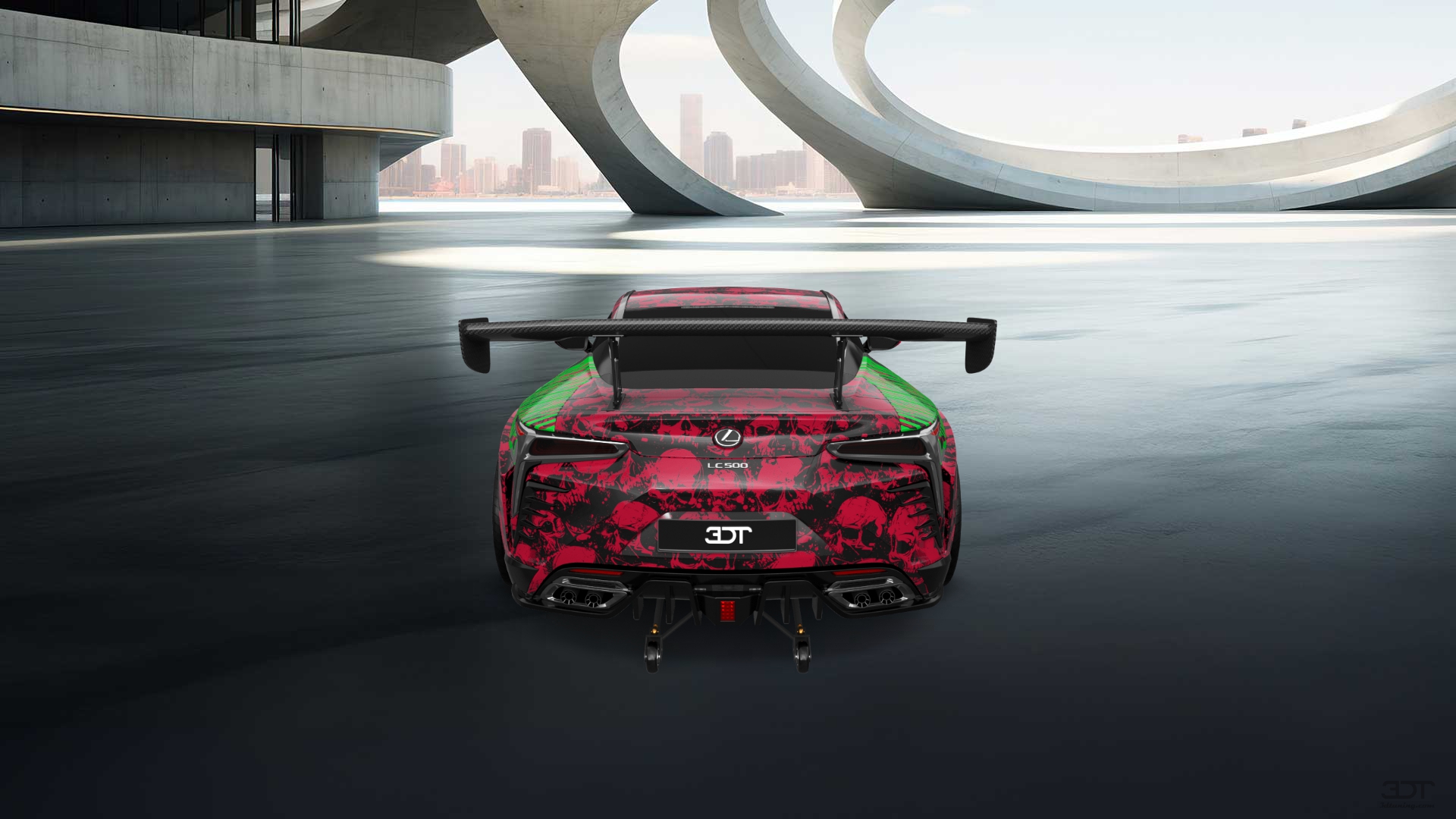 Lexus LC500 2 door fastback coupe 2017 tuning