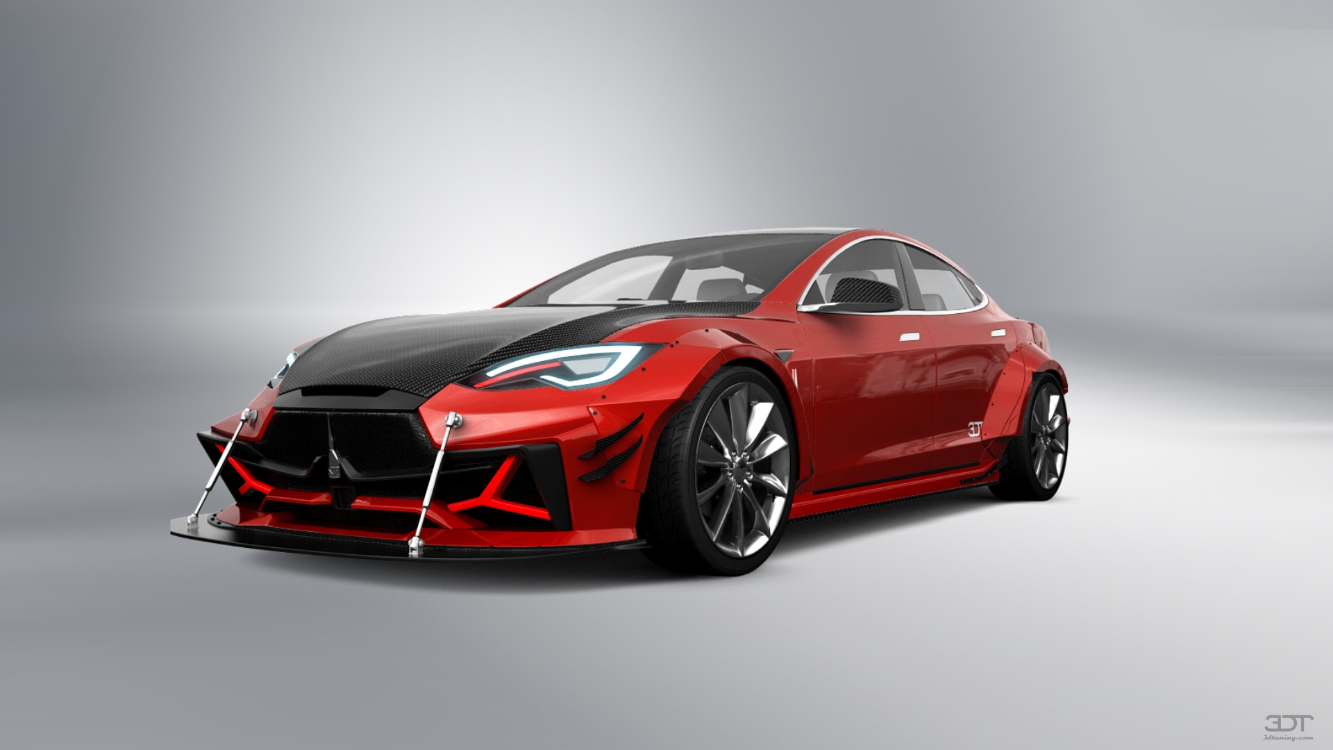 Tesla Model S 5 Door Liftback 2013 tuning