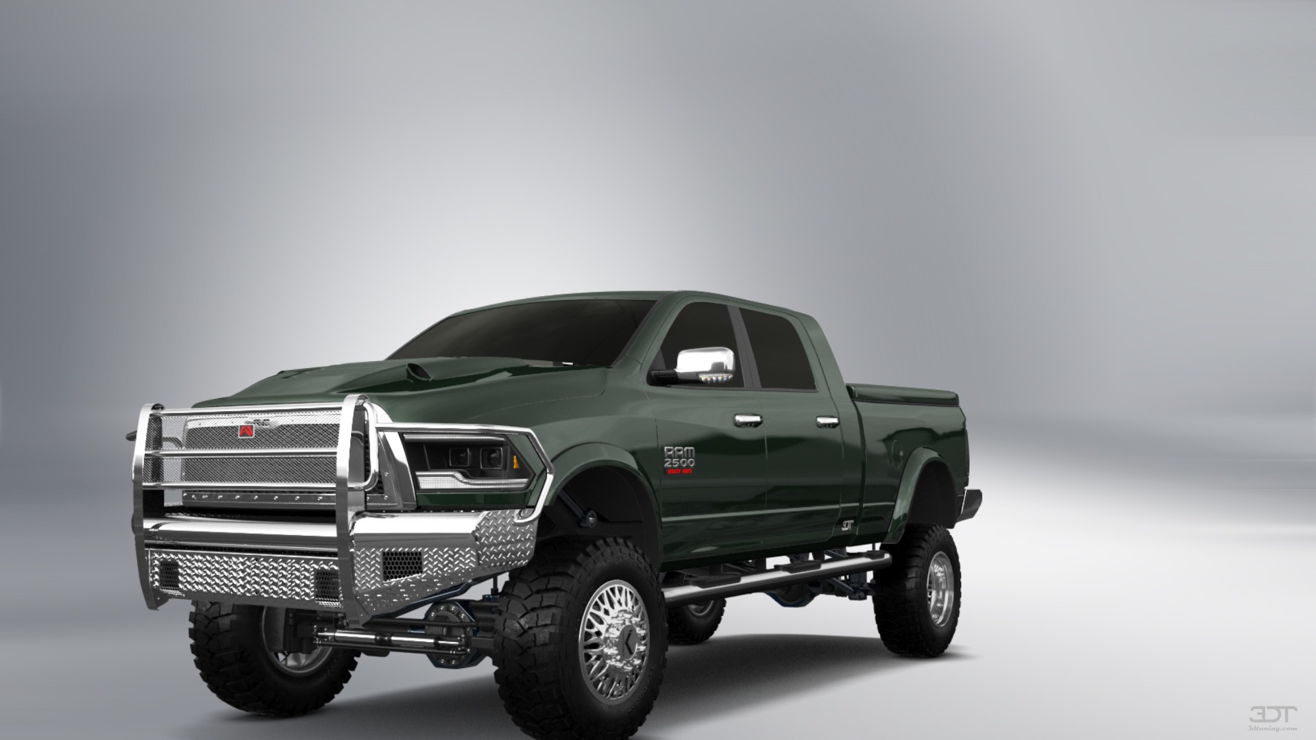 Dodge Ram 2500 Mega Cab 6.4 ft box 4 Door pickup truck 2010 tuning