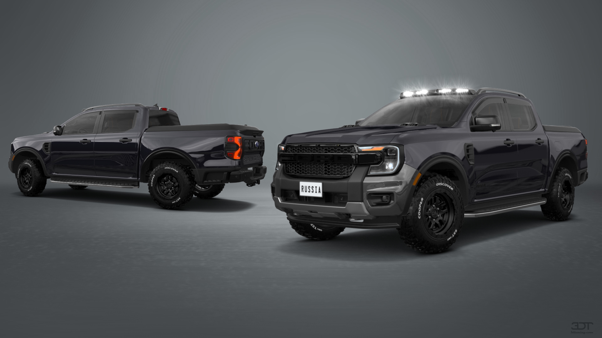 Ford Ranger 4 Door pickup truck 2022 tuning