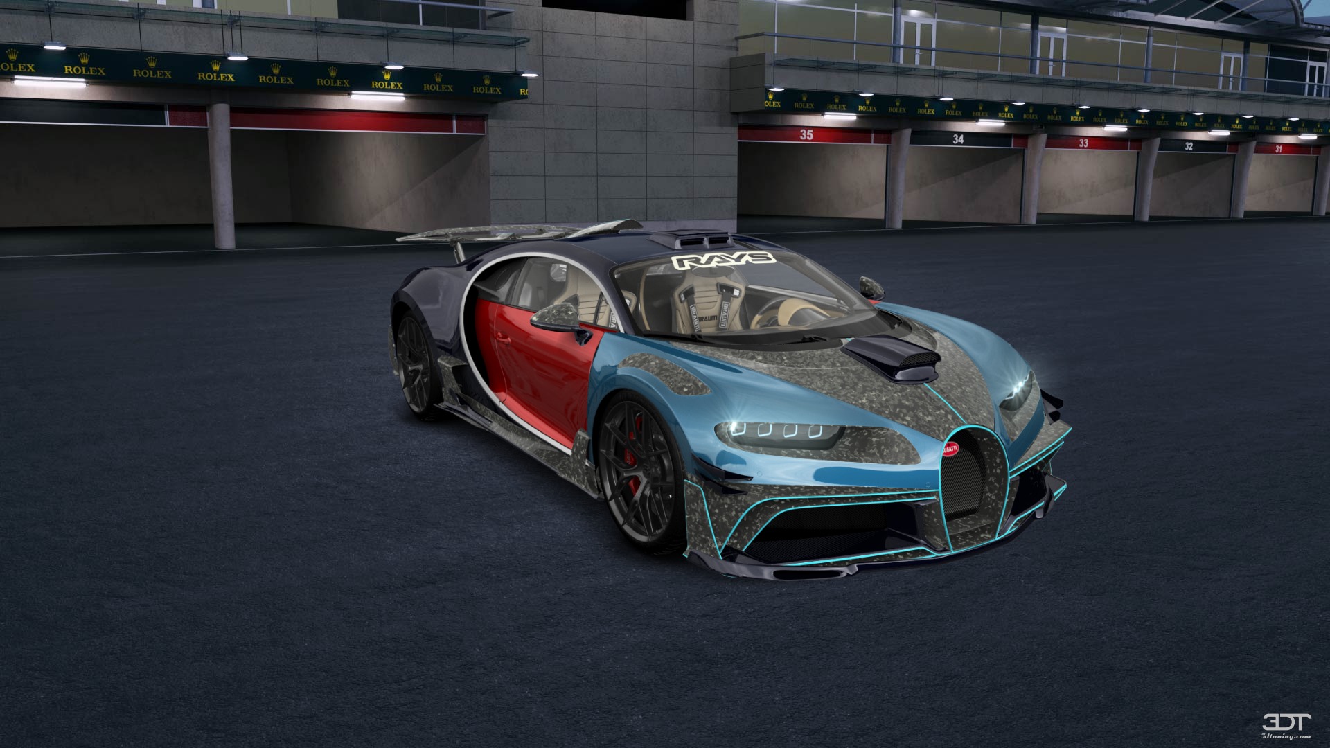 Bugatti Chiron 2 Door Coupe 2016