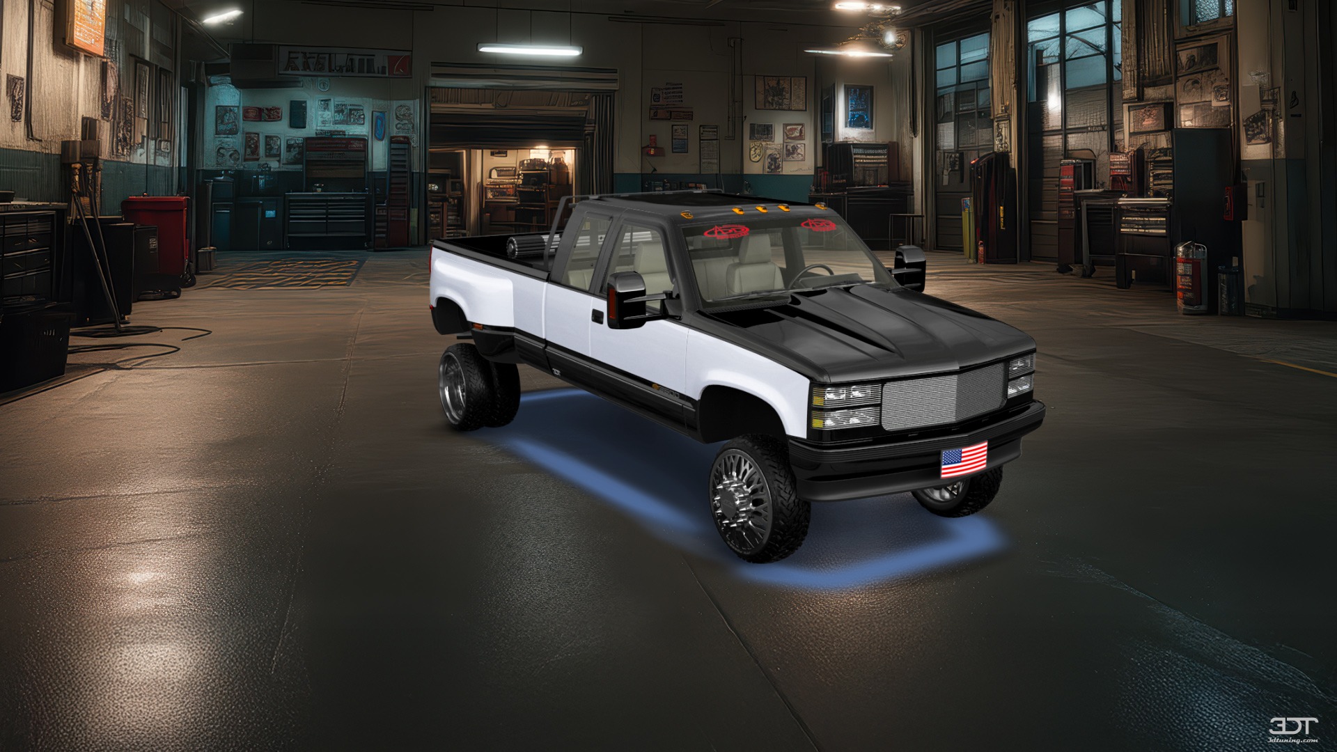 Chevrolet K3500 Extended Cab Pickup Truck 1988 tuning