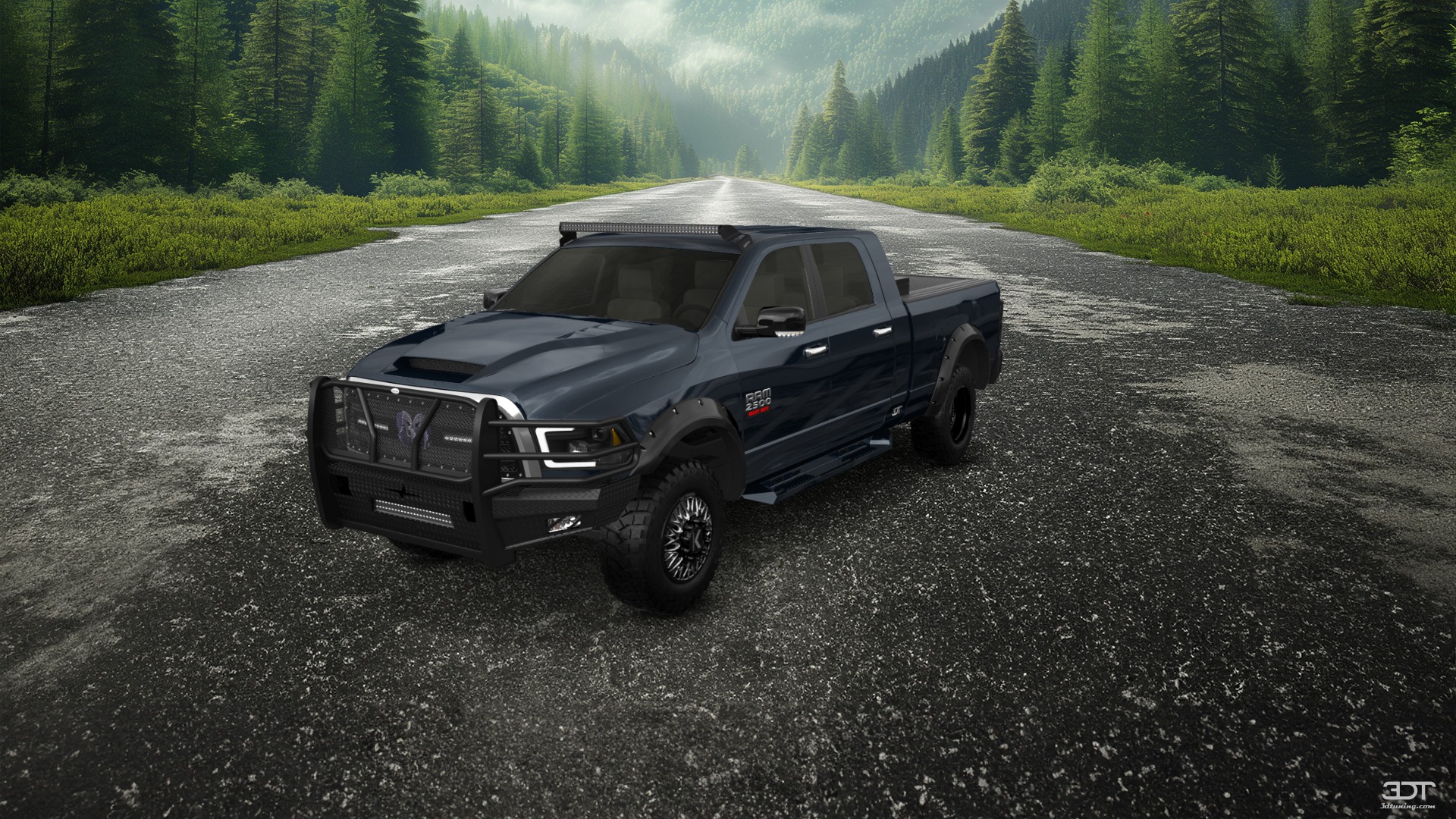 Dodge Ram 2500 Mega Cab 6.4 ft box 4 Door pickup truck 2010 tuning