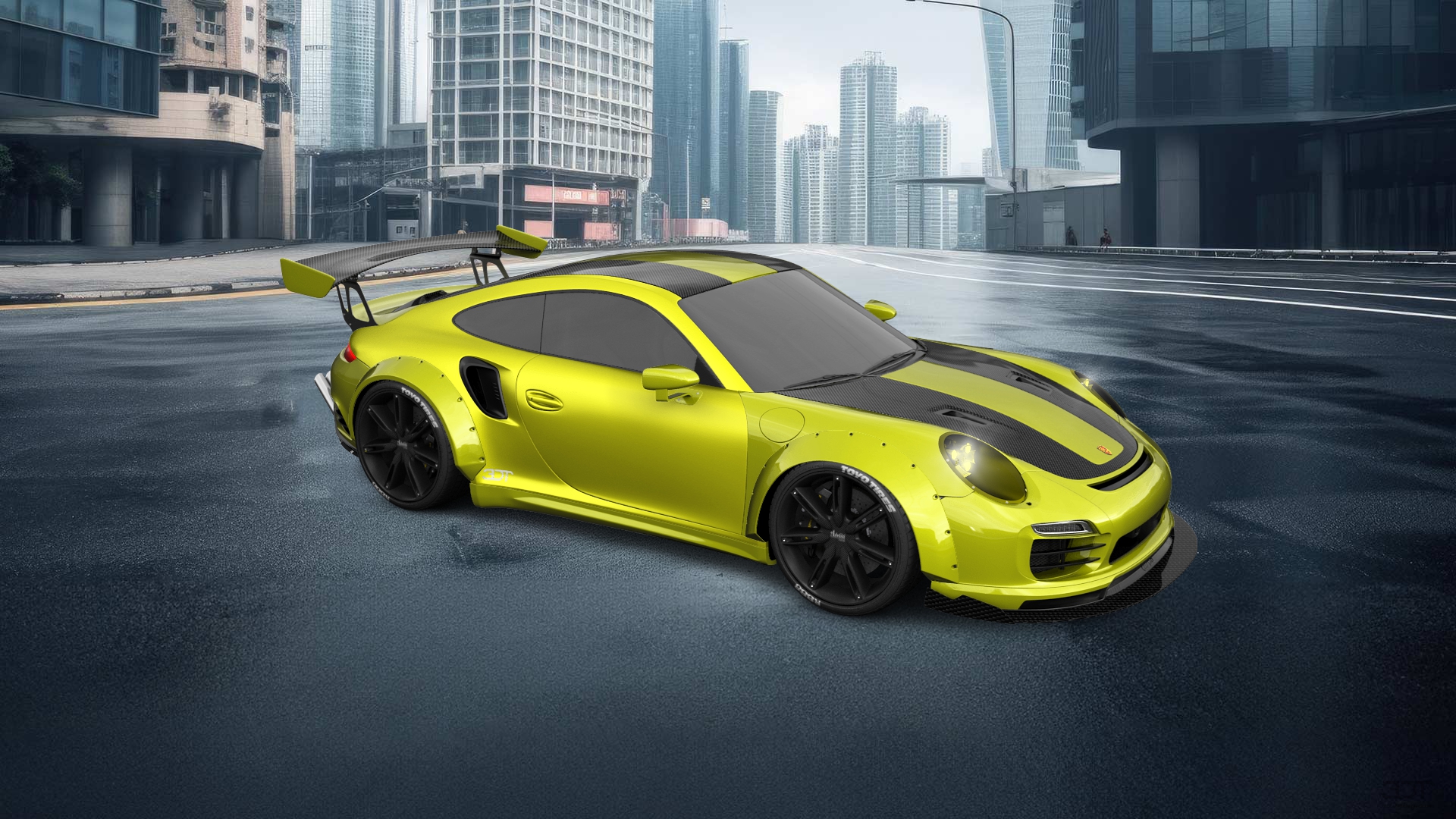 Porsche 911 Turbo S 2 Door Coupe 2014 tuning