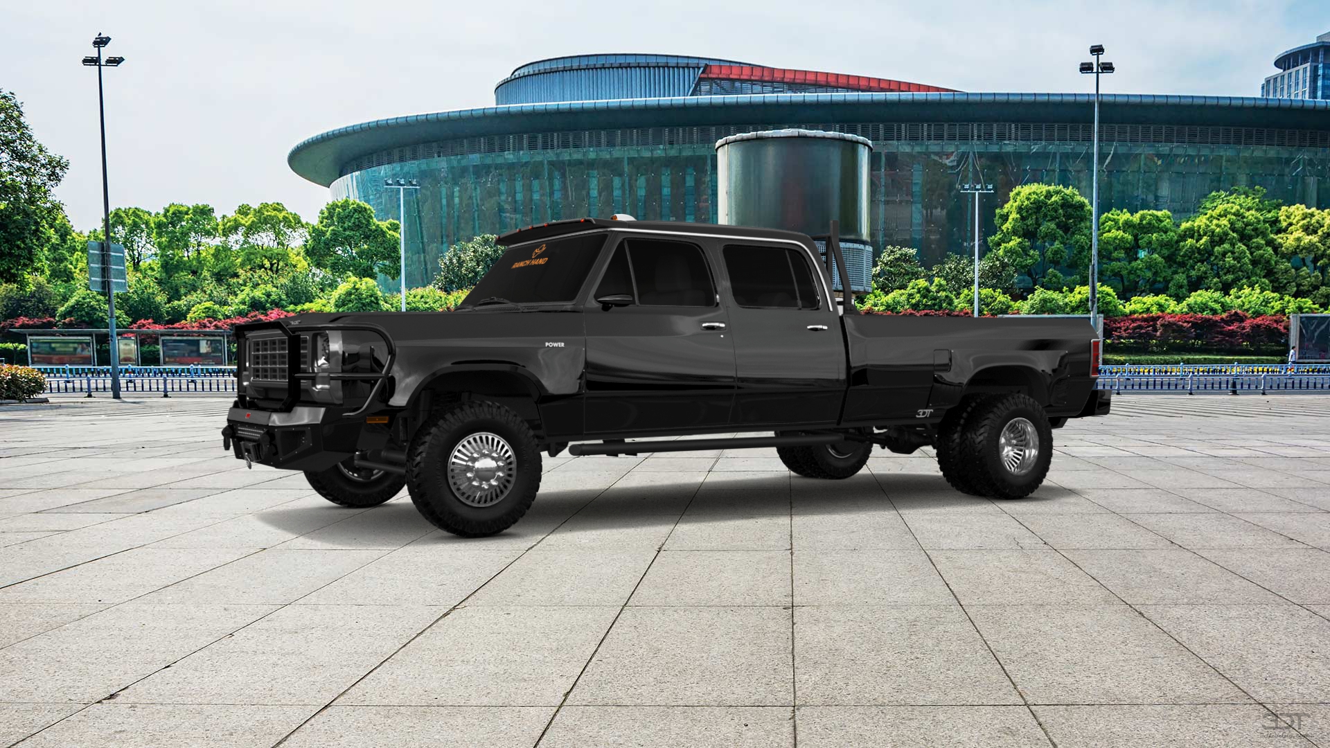 Dodge Ram 350 4 Door pickup truck 1991 tuning