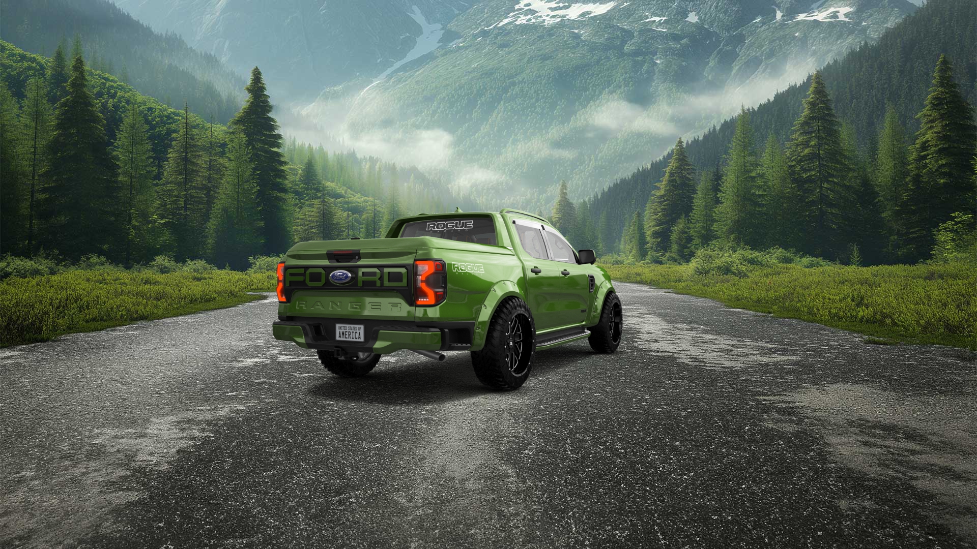 Ford Ranger 4 Door pickup truck 2022